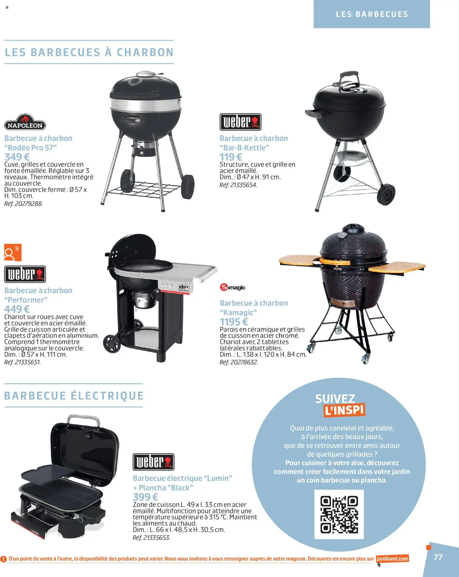 {H1} | Page: 77 | Produits: Plancha, Couvercle, Chariot, Aliments