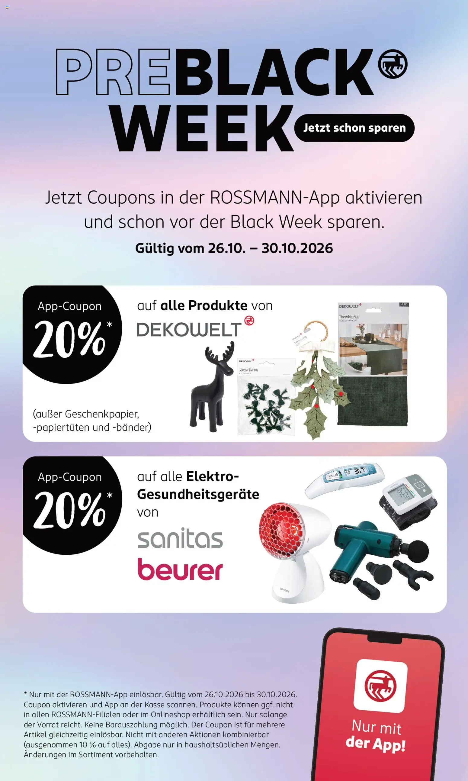 Rossmann Pre Black Week – gültig ab 26.10.2026 | Seite: 5