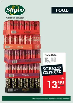 Sligro Folder Food - Voorbeeld van een folder van Sligro, geldig van 24/09/2026