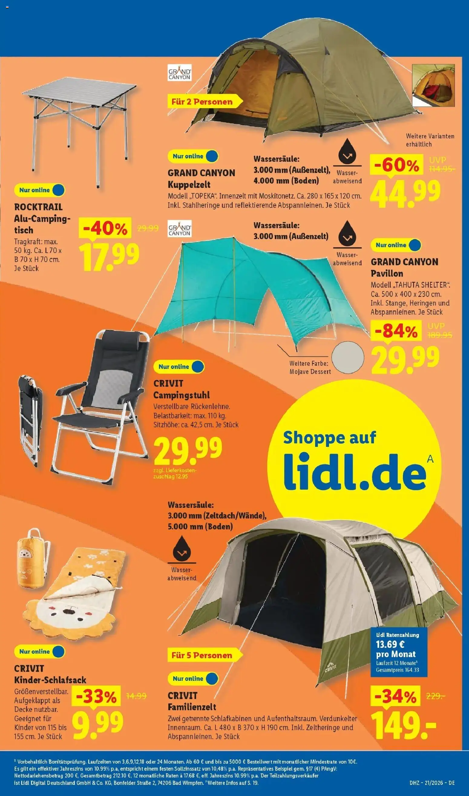 Lidl Prospekt Weikersheim – gültig ab 17.05.2026 | Seite: 47 | Produkte: Decke, Tisch, Bad, Wasser