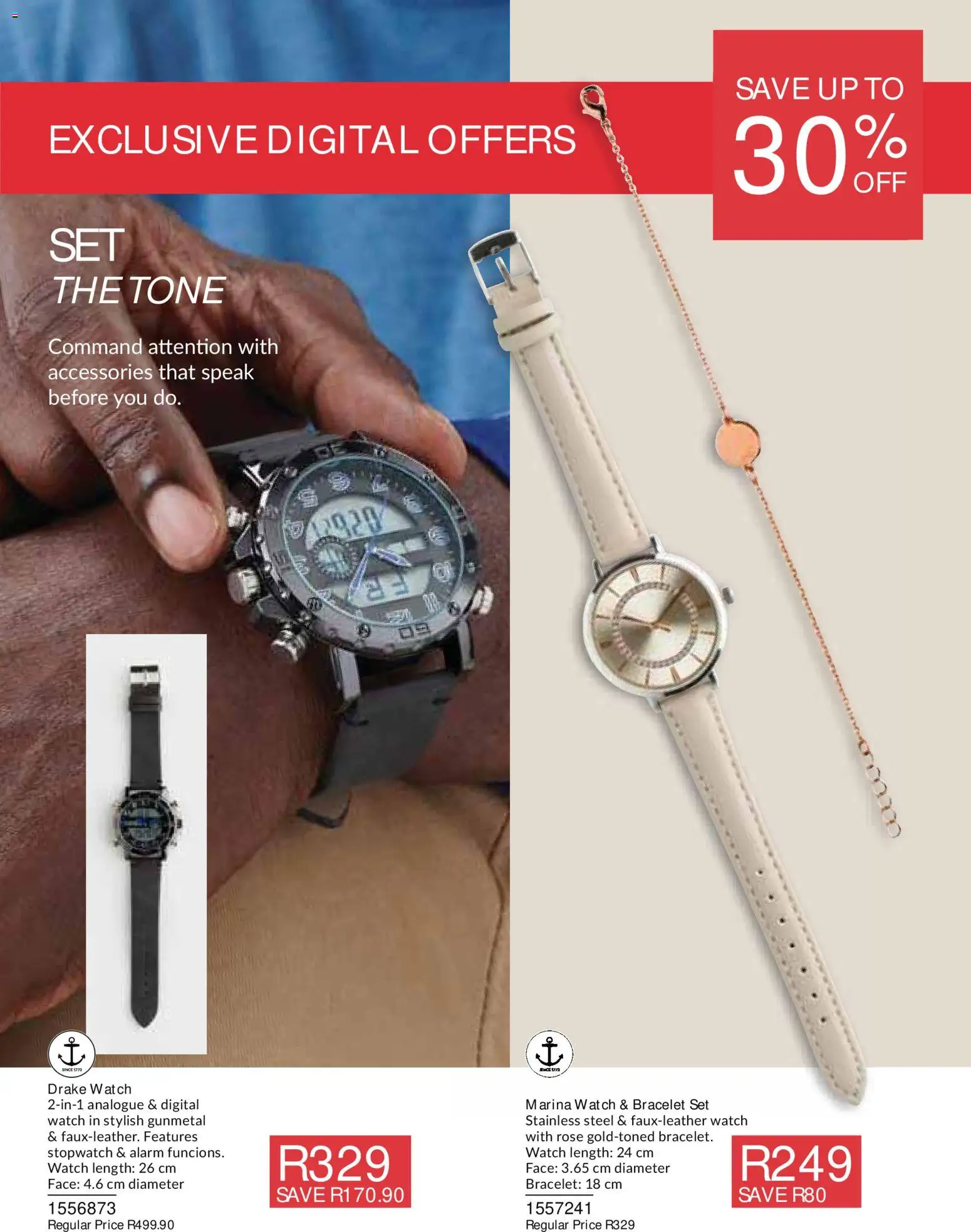 New Avon catalogue – valid from 01/07/2026 | Page: 178 | Products: Watch
