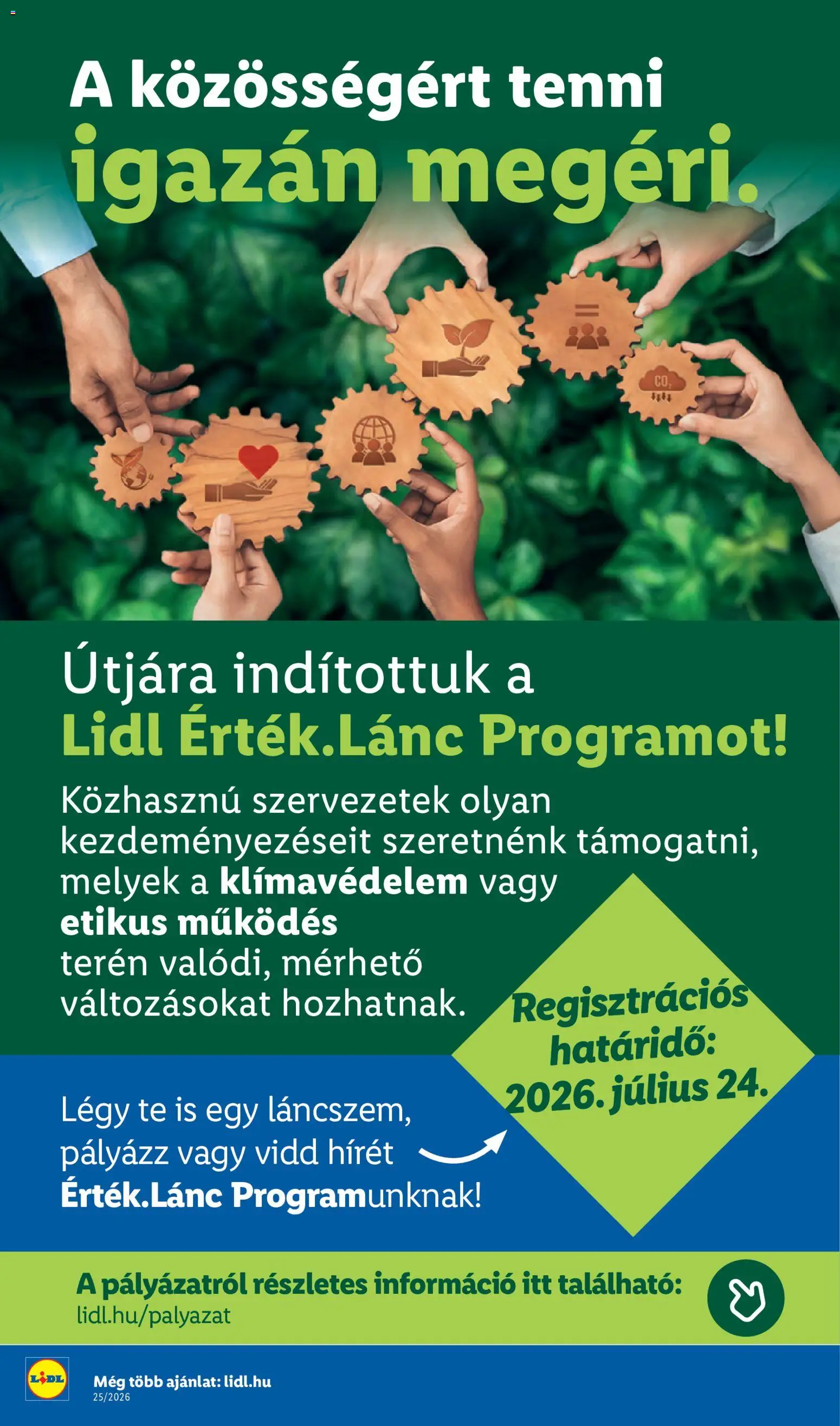 Lidl akciós ujság - amely érvényes a következő dátumtól: 18.06.2026 | Oldal: 16