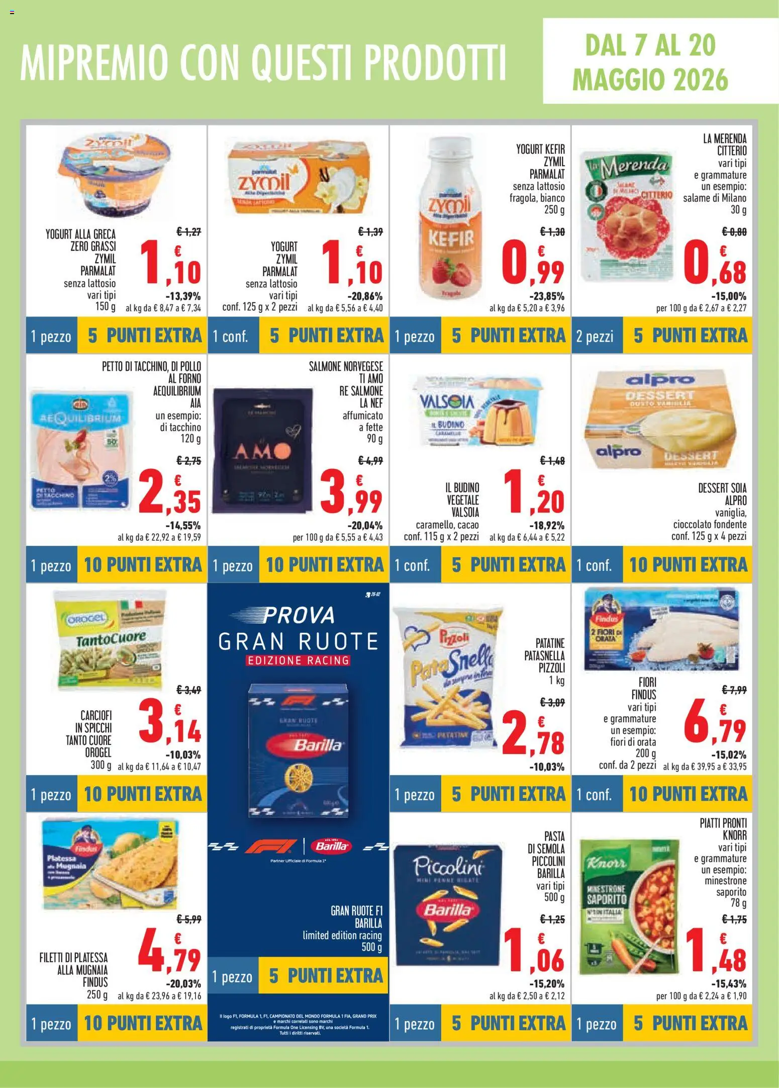 Volantino Conad del 23.04.2026 | Pagina: 9 | Prodotti: Cioccolato, Salame, Pollo, Budino