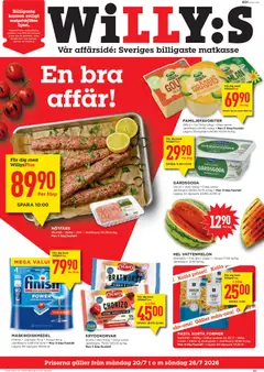 Willys erbjudanden - Förhandsvisning av reklamblad från butik Willys aktuell från 20/07/2026