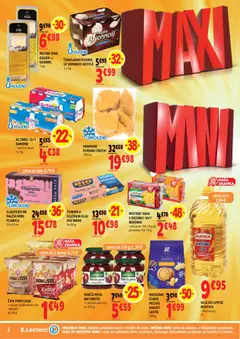 E.leclerc katalog akcije – veljaven od 06.05.2026 | Stran: 2 | Izdelki: Edamec, Juha, Zrezki, Cips