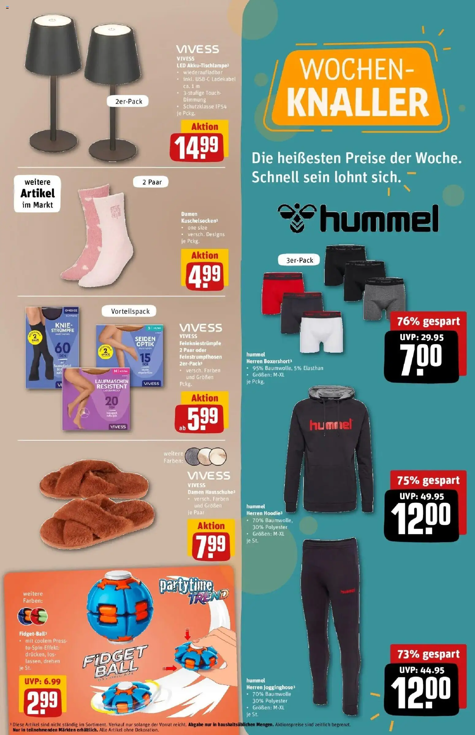 REWE Prospekt ab 21.09.2026 zum Blättern » Angebote | Seite: 35 | Produkte: Strümpfe, Ladekabel