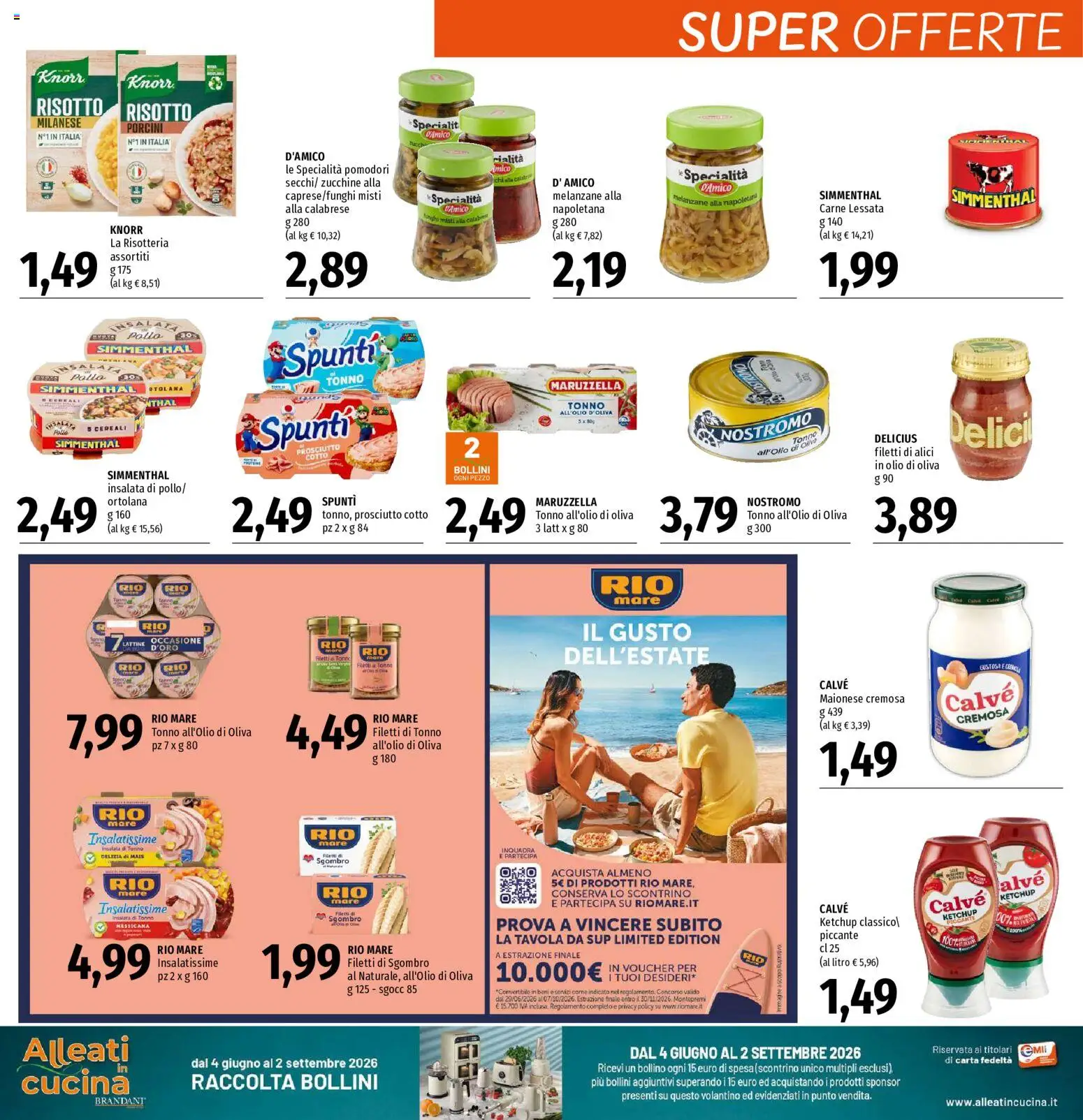 Volantino EMI del 20/08/2026 | Pagina: 10 | Prodotti: Ketchup, Olio, Alici, Specialità