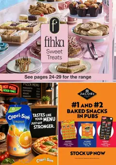 Preview of Booker Wholesale - Autumn 2026 valid from 06/10/2026 | Page: 72 | Products: Pizza, Mint, Snacks, Orange