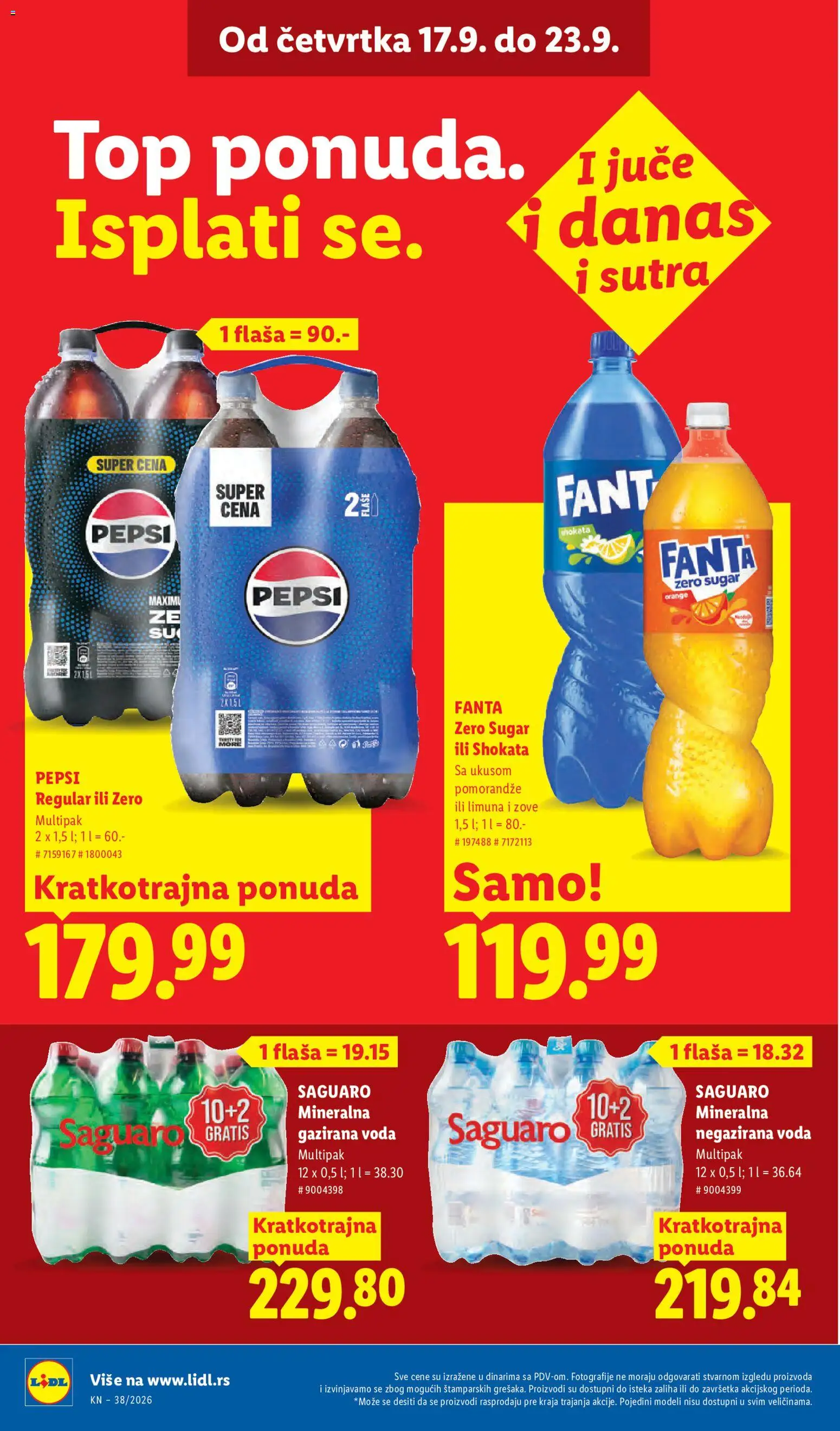 Lidl katalog - važi od 17.09.2026 | Strana: 34