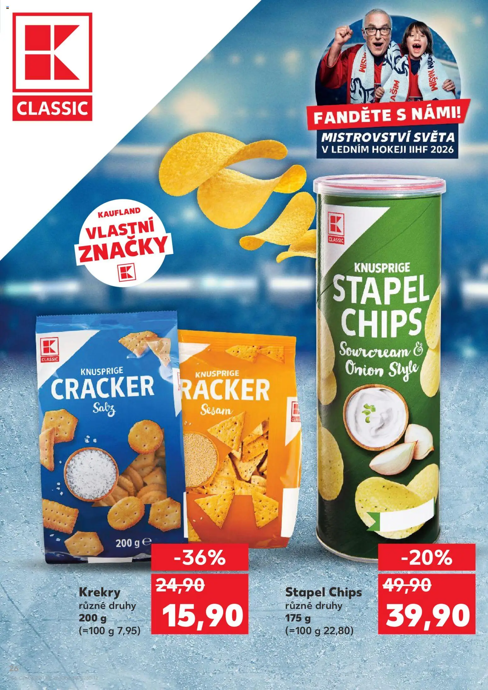 Kaufland leták - Brno od 27.05.2026 | Strana: 26 | Produkty: Krekry