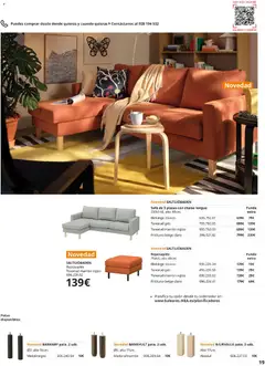 Vista previa Catálogo IKEA Sofás válido desde el 07.05.2026 | Página: 19 | Productos: Reposapiés, Ordenador, Funda, Sofá