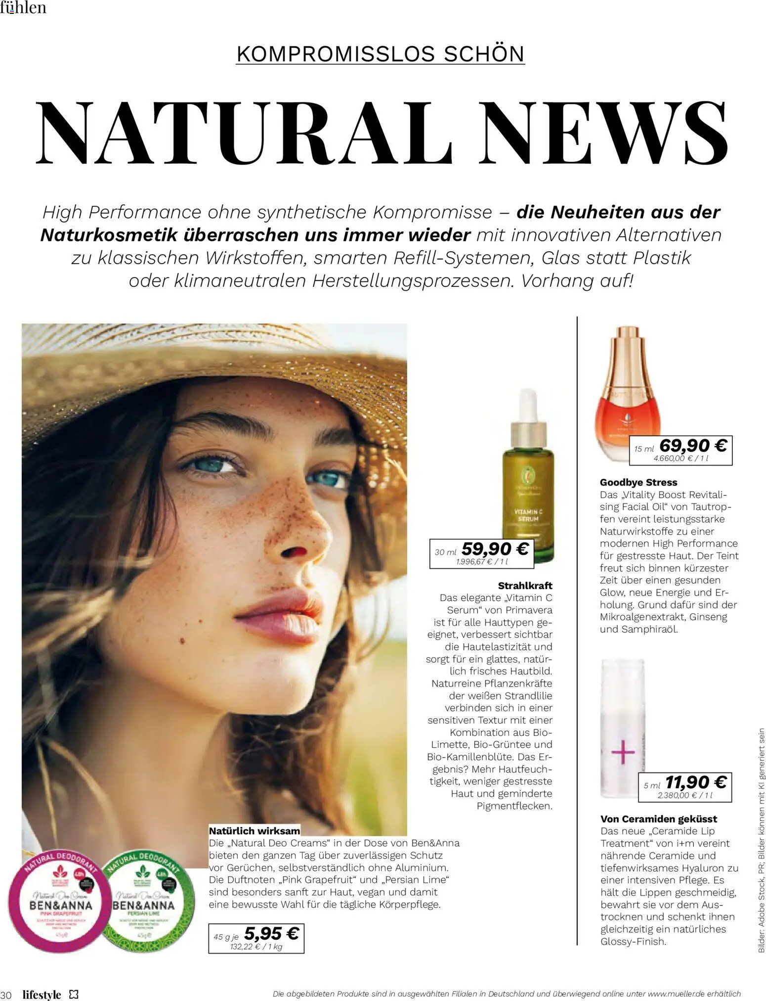 Müller Lifestyle – gültig ab 01.09.2026 | Seite: 30 | Produkte: Deodorant, Vorhang, Grapefruit, Serum