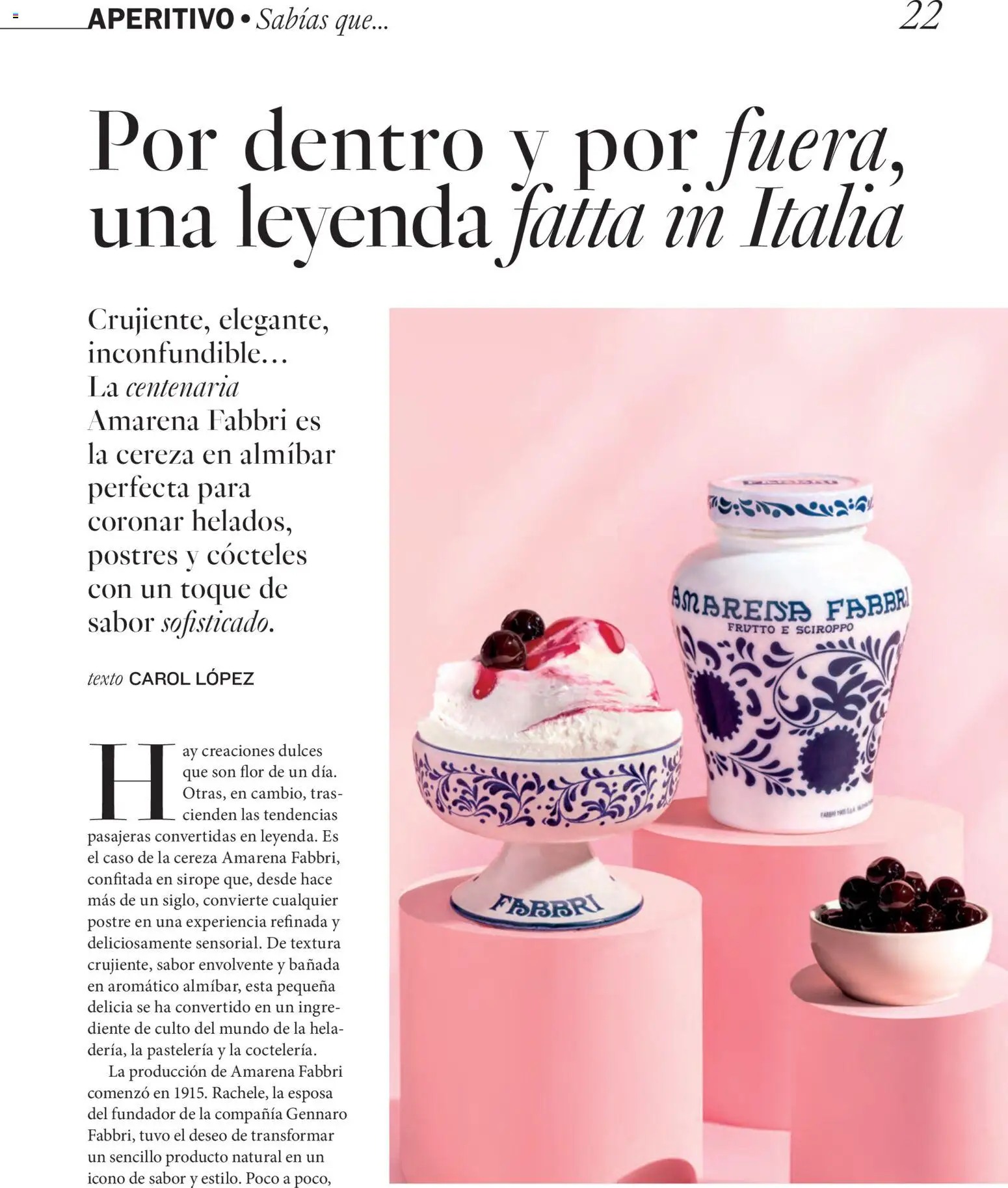 El Corte Inglés ofertas │ válido desde el 22/06/2026 | Página: 22 | Productos: Postre, Cócteles, Dulces