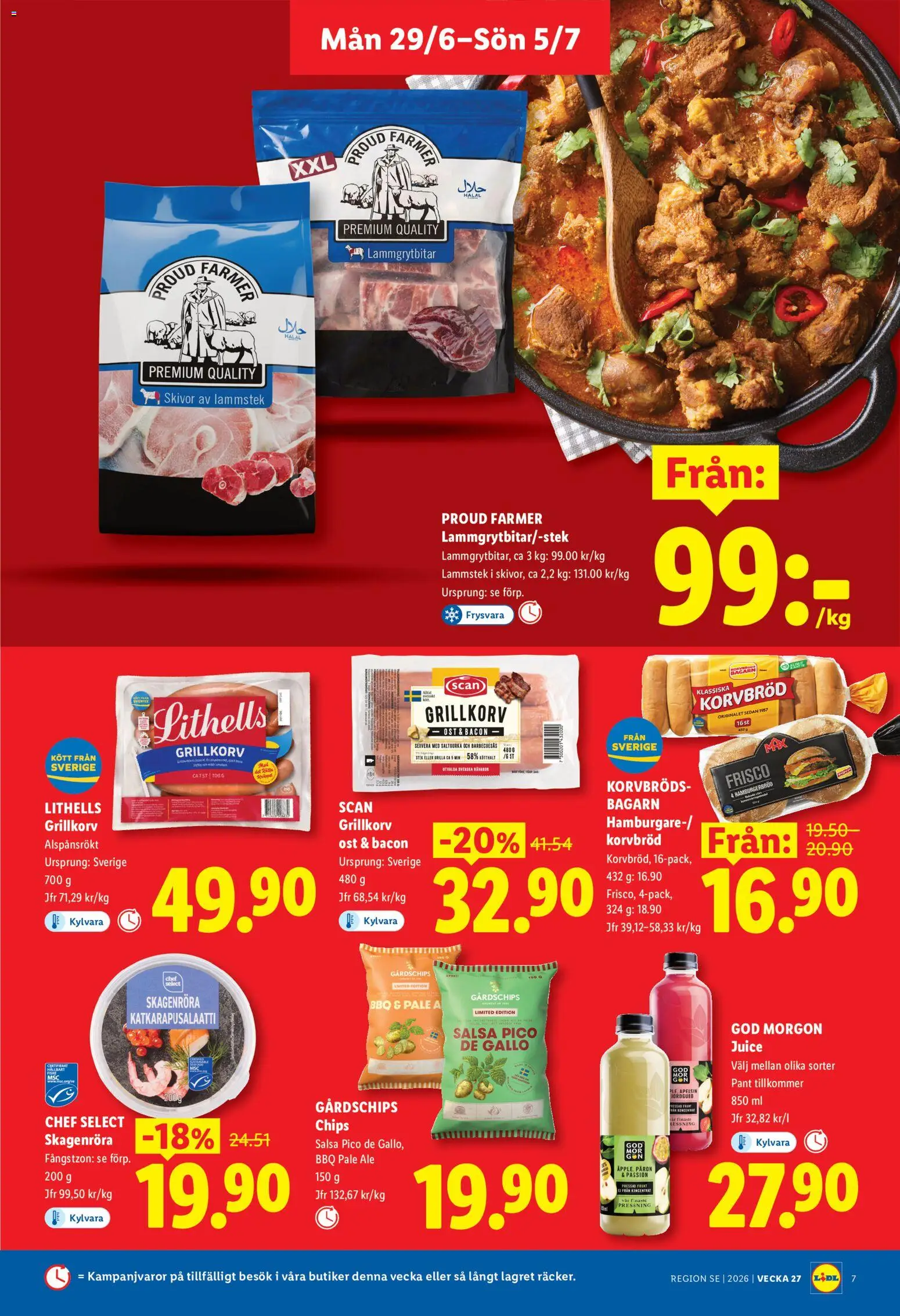 Lidl reklamblad aktuell från 29/06/2026 | Sida: 7