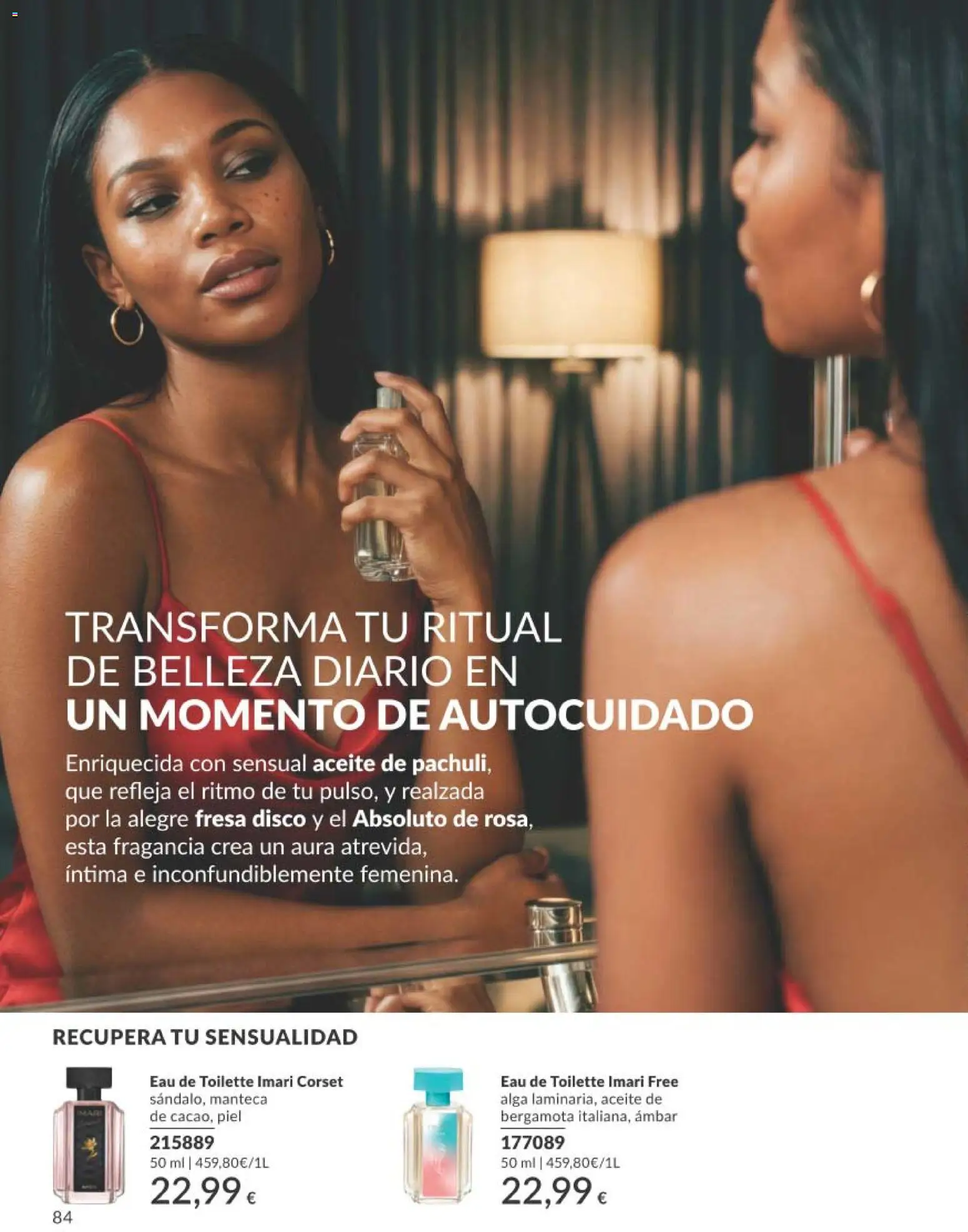 Catálogo AVON campaña 8 │ válido desde el 01/08/2026 | Página: 84 | Productos: Fragancia, Manteca, Aceite, Disco