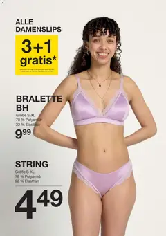 Zeeman Prospekt ab 13.06.2026 gültig | Seite: 4 | Produkte: Bralette, String