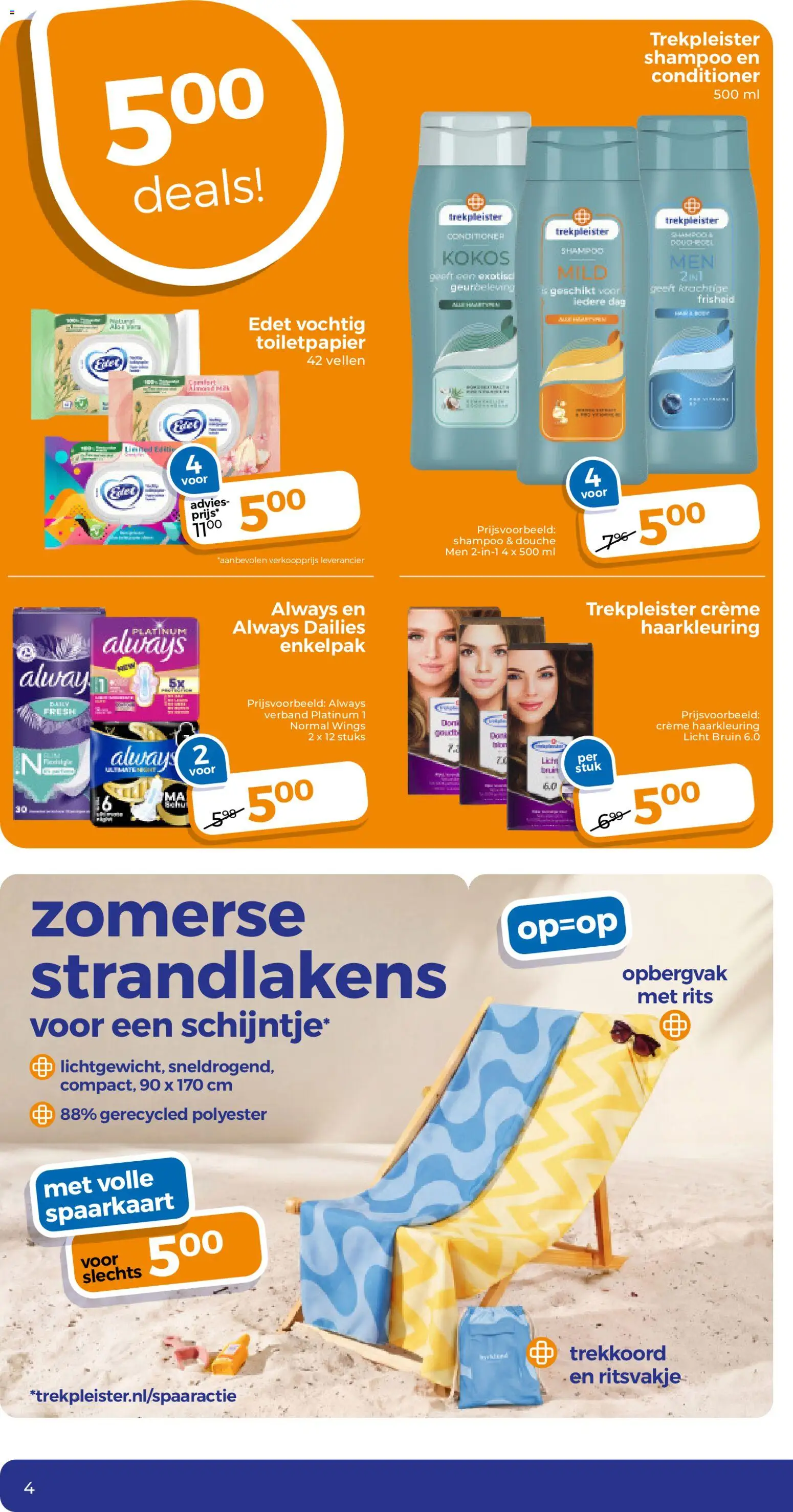 {H1} | Pagina: 5 | Producten: Douche, Shampoo, Conditioner, Crème