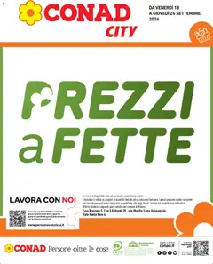 Anteprima del volantino Conad volantino City Lombardia valido a partire dal 18/09/2026