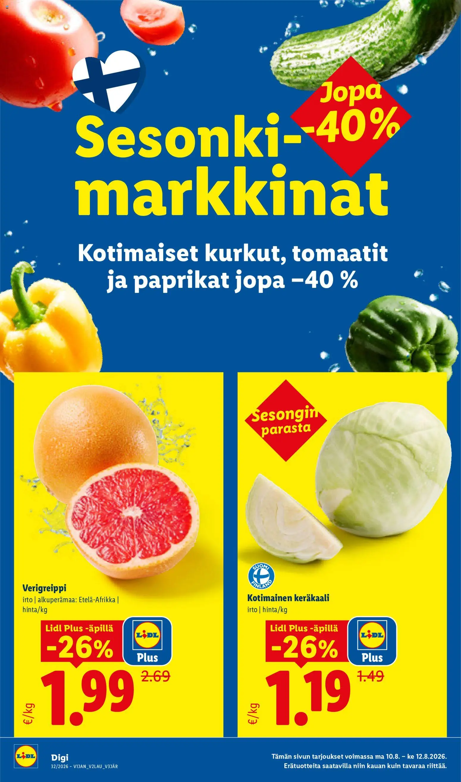 Lidl tarjoukset – voimassa 06/08/2026 alkaen | Sivu: 20