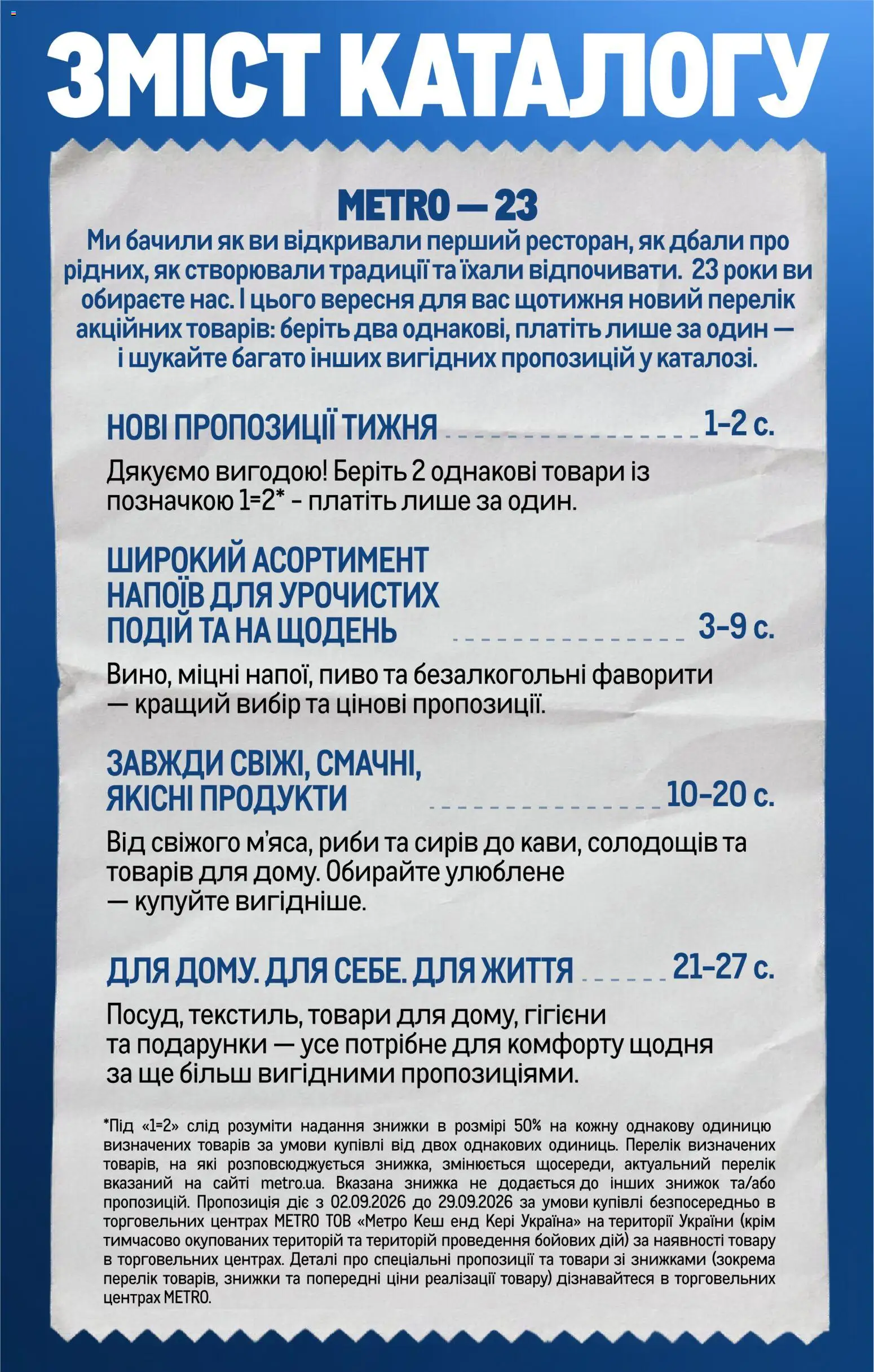 Фора Kаталог - дійснийкції з 25.09.2026 | Сторінка: 2
