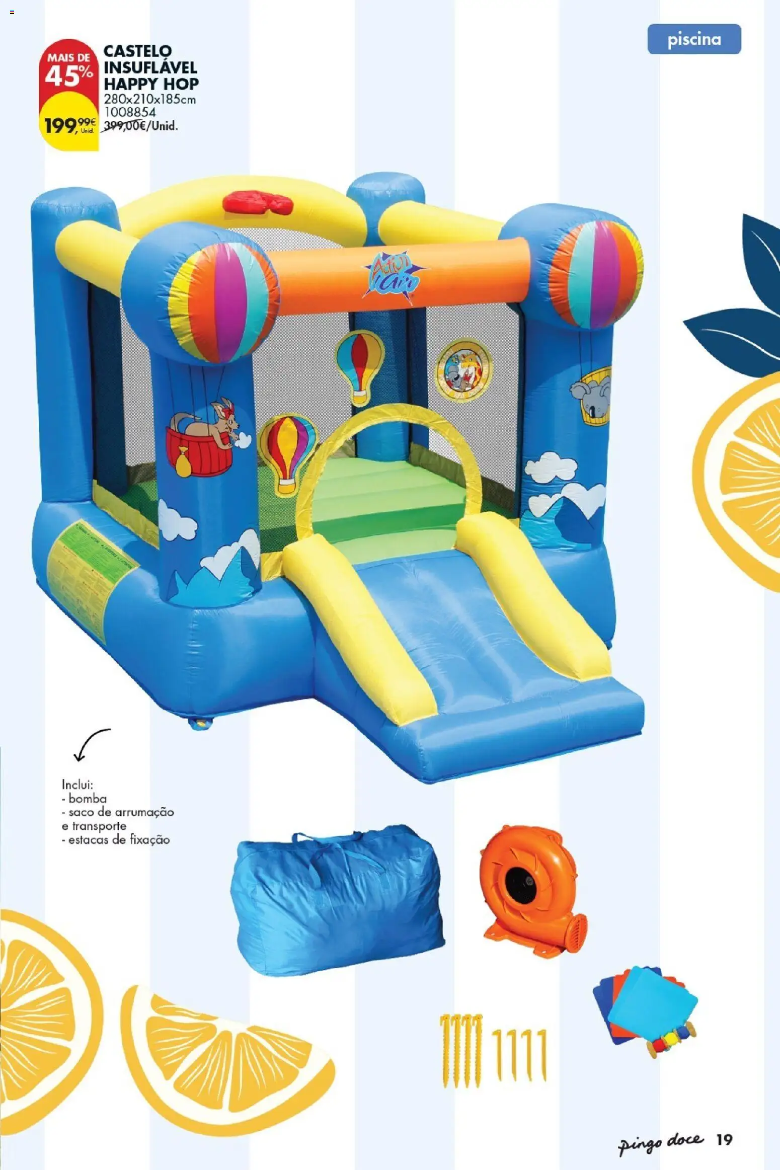 Pingo Doce Bazar Verão 2 │ válido de 30/06/2026 | Página: 19 | Produtos: Piscina