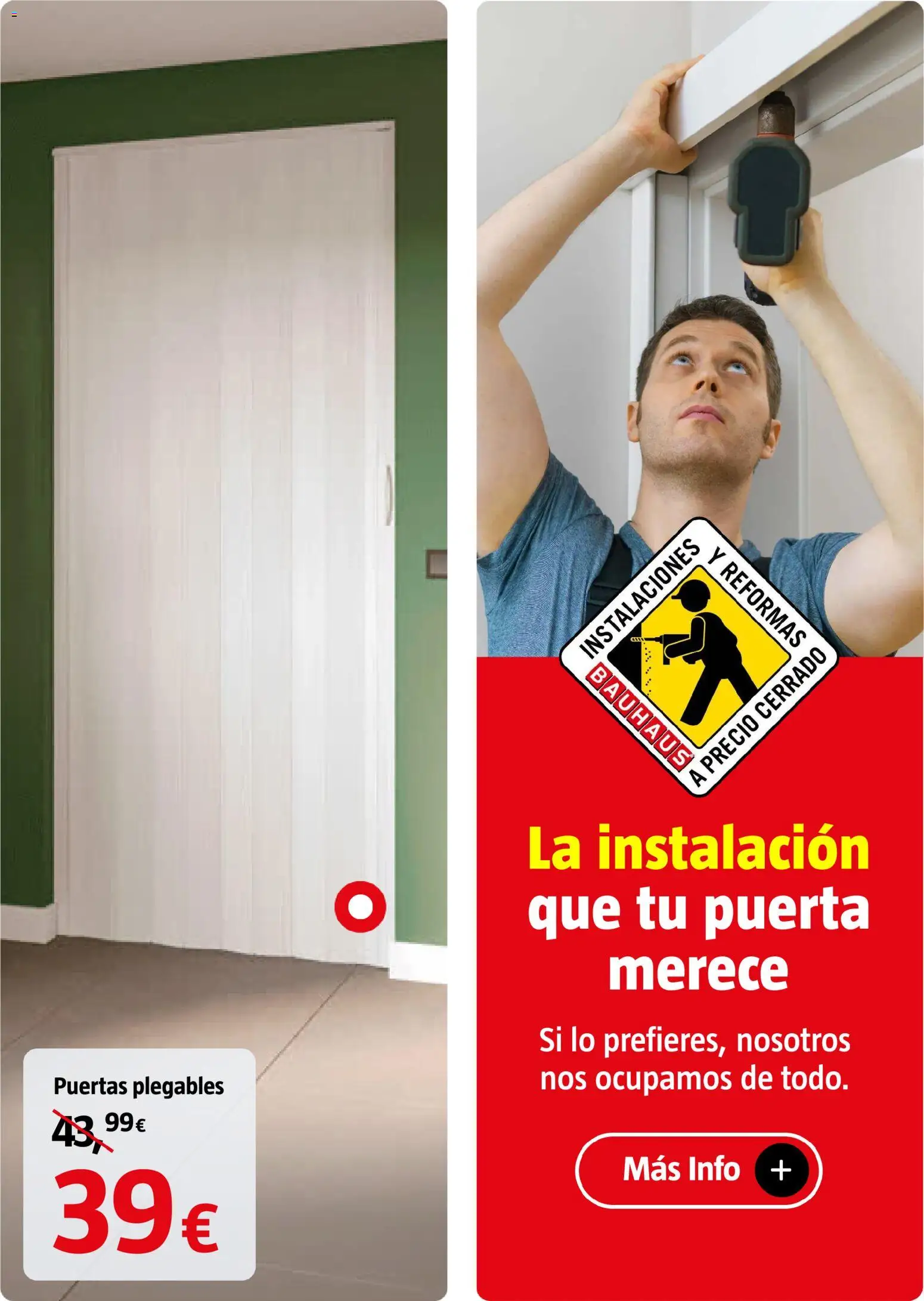 Bauhaus folleto │ válido desde el 27/08/2026 | Página: 48 | Productos: Puertas plegables, Puertas