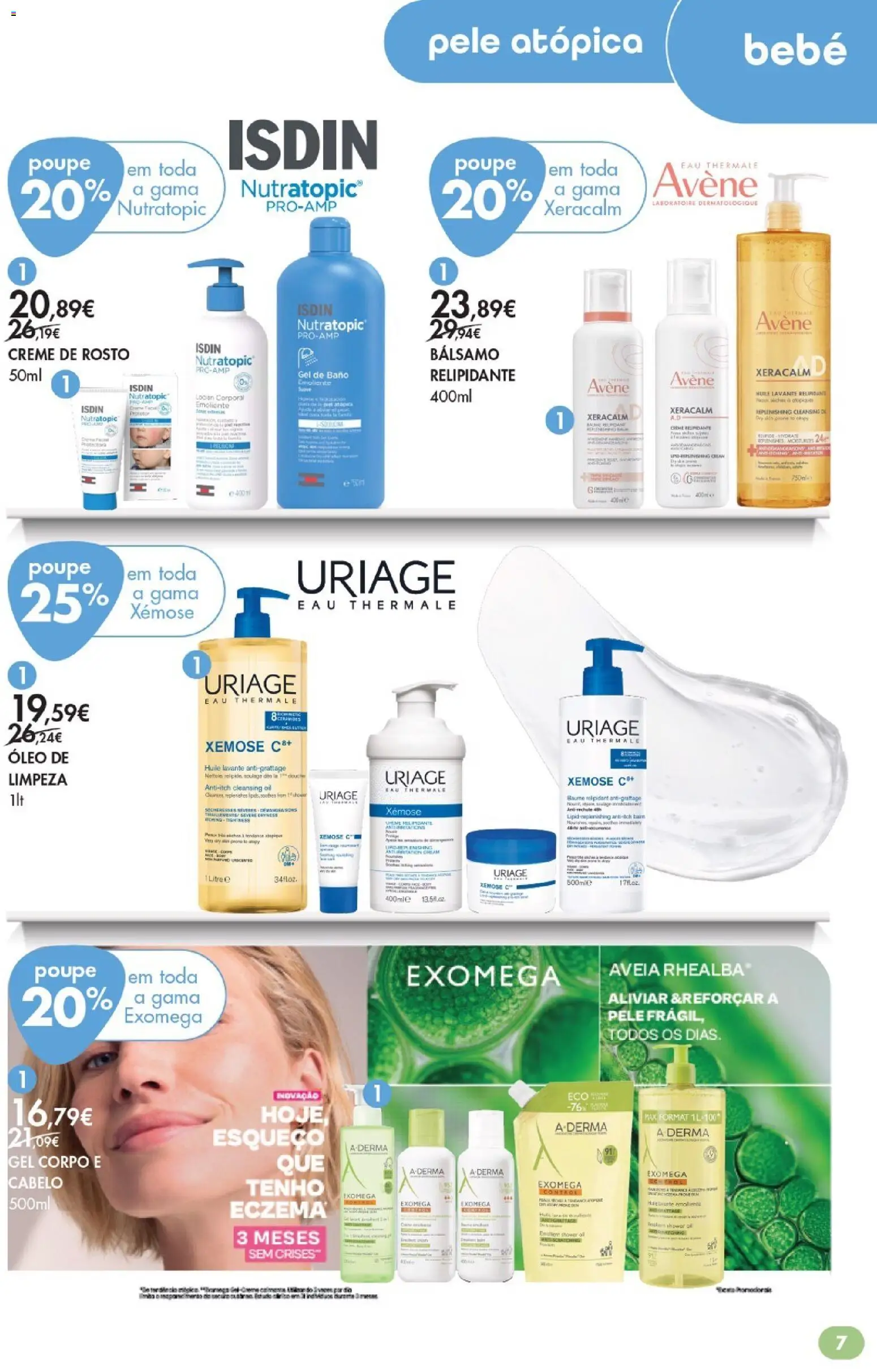 Pingo Doce Bem Estar Regresso à Rotina Lojas │ válido de 25/08/2026 | Página: 7 | Produtos: Aveia, Óleo, Creme