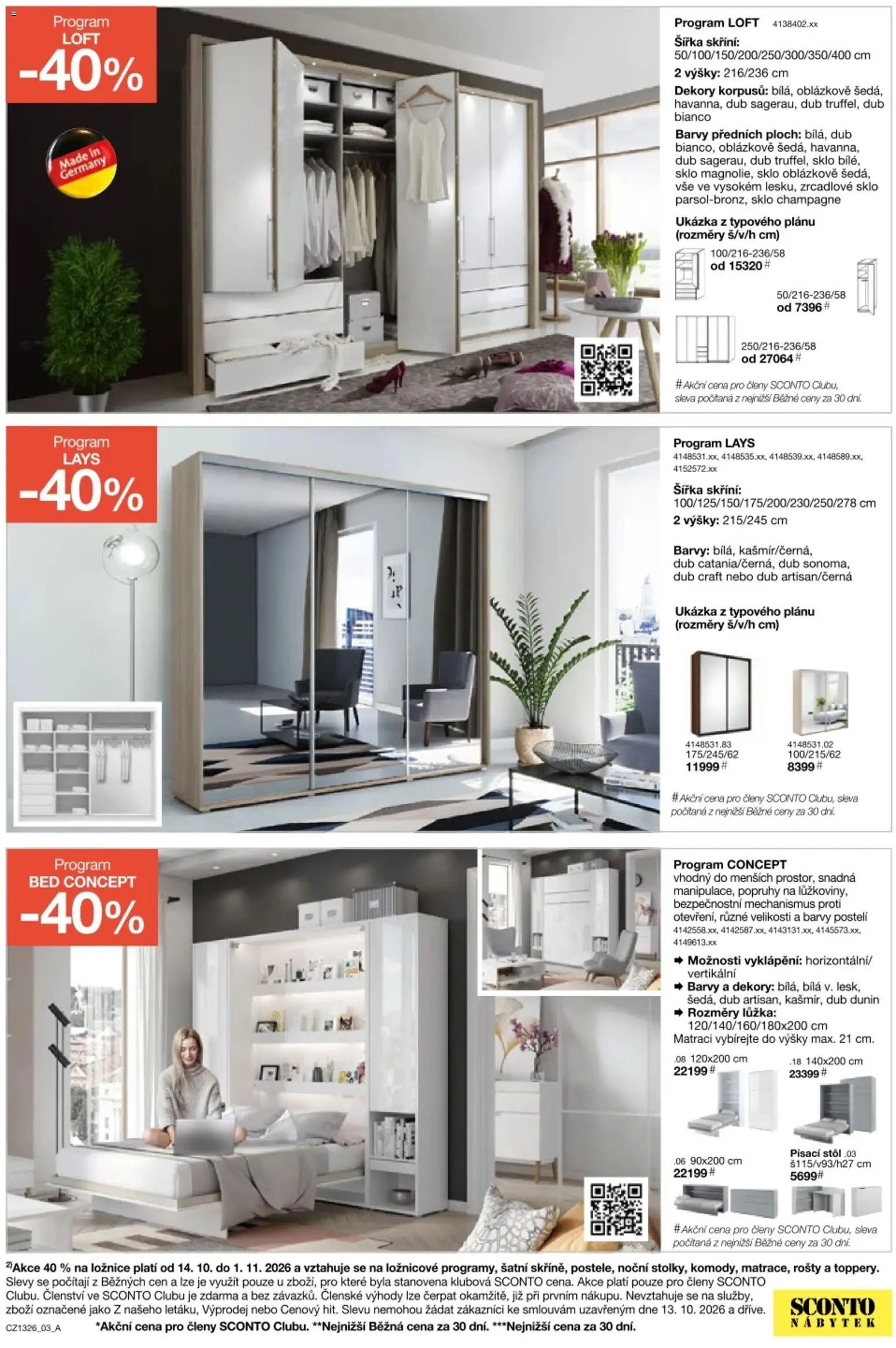 Sconto nábytek leták od 14.10.2026 | Strana: 3
