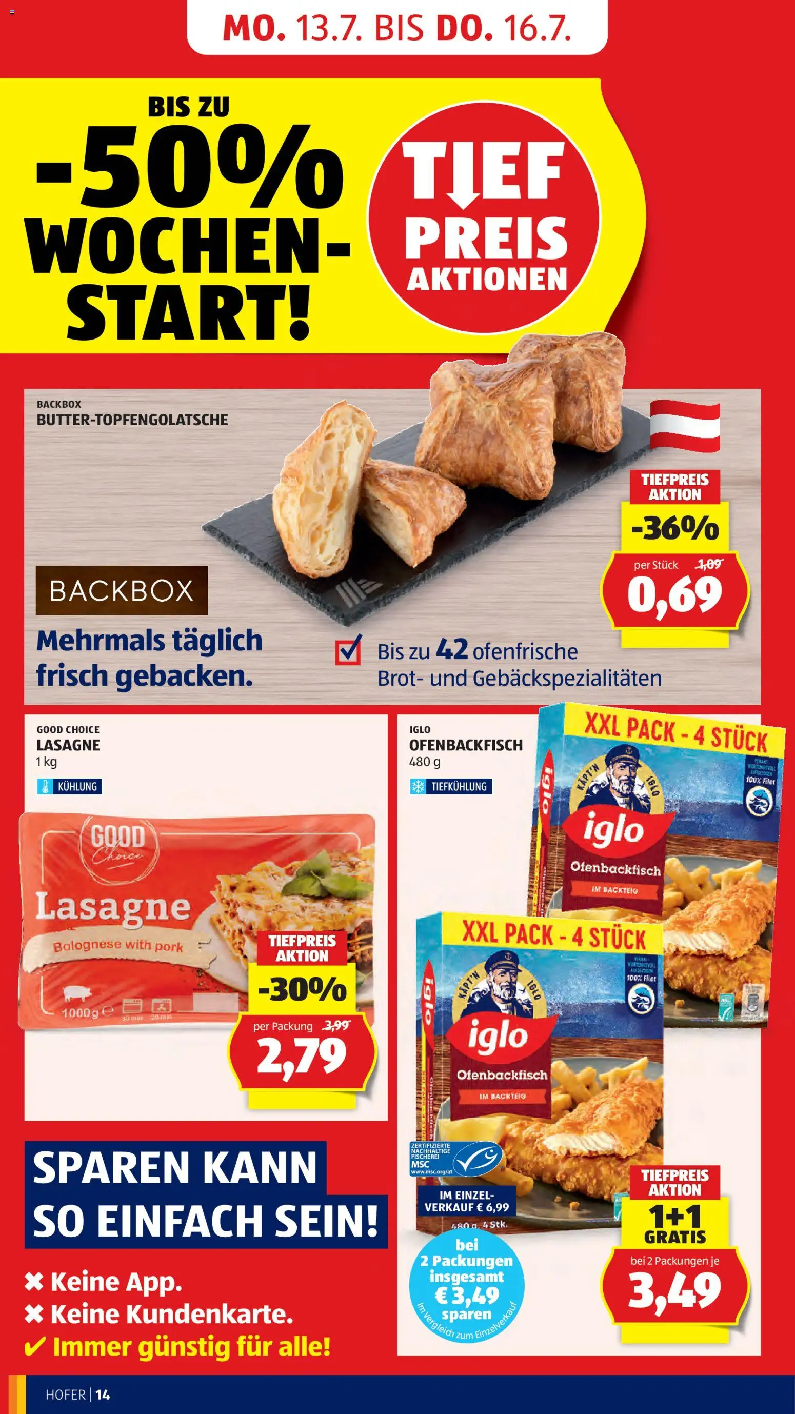 Hofer Flugblatt gültig ab 10.07.2026 | Seite: 18