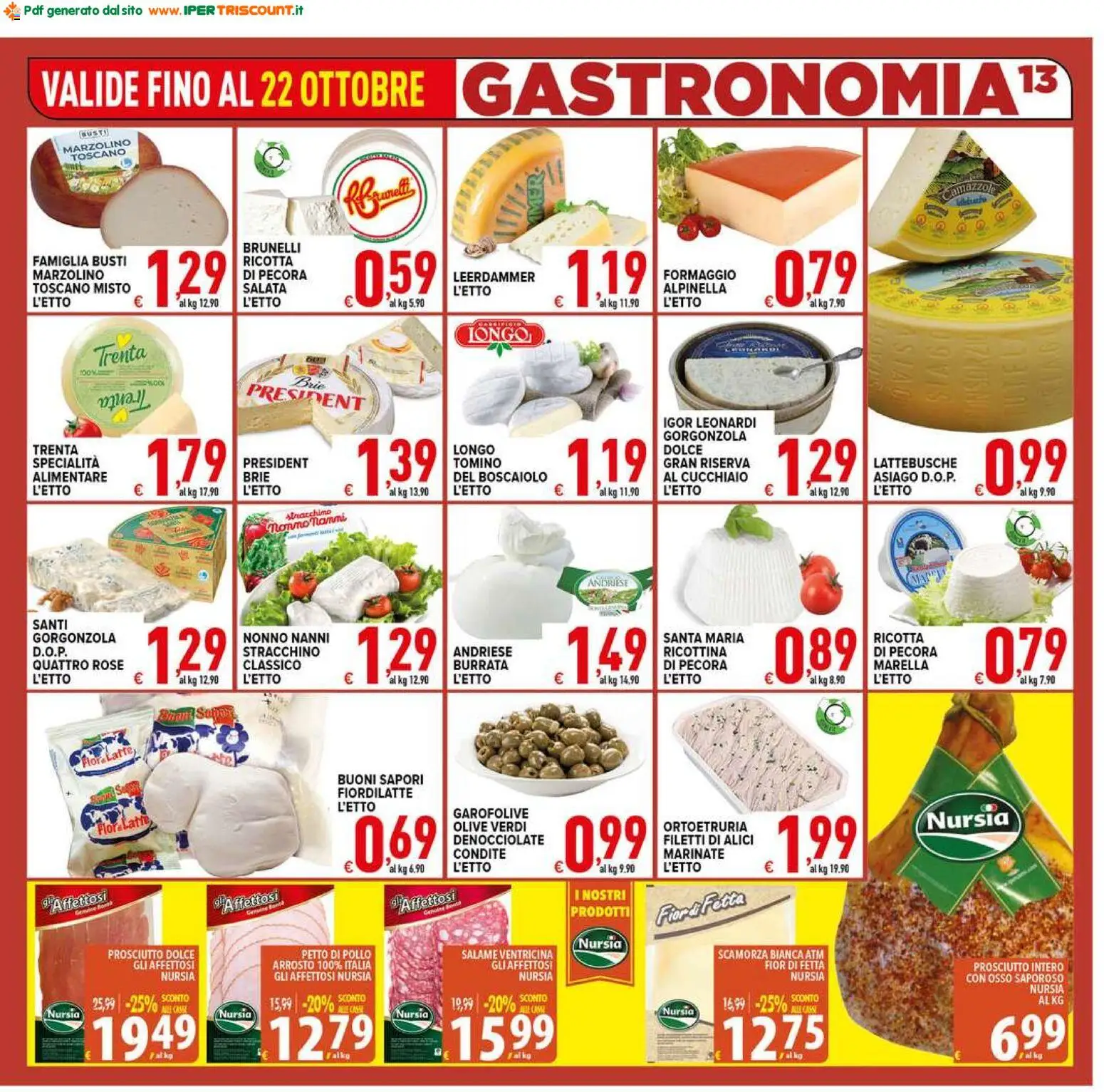 Volantino Ipertriscount del 14/10/2026 | Pagina: 13