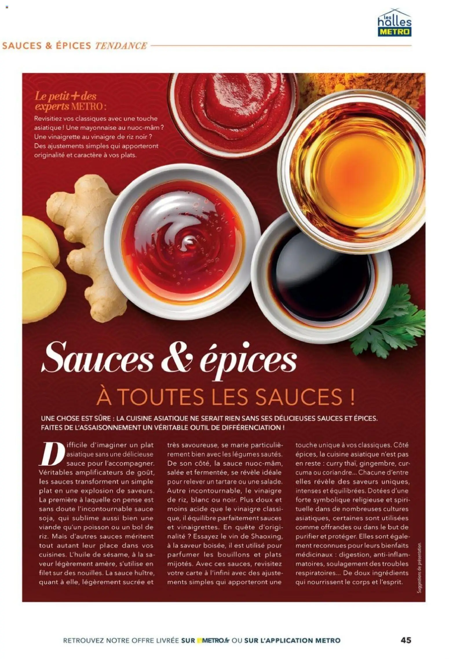 {H1} | Page: 45 | Produits: Vinaigre de riz, Mayonnaise, Vin, Riz
