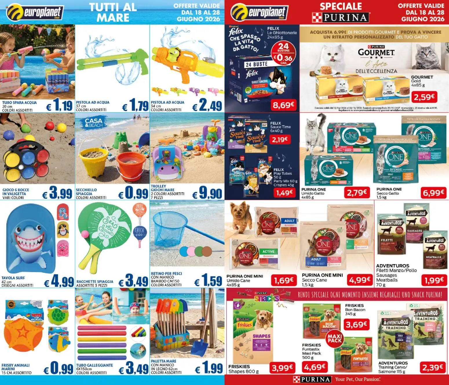Volantino Europlanet Casa del 18.06.2026 | Pagina: 9 | Prodotti: Paletta, Tubo, Racchette, Trolley