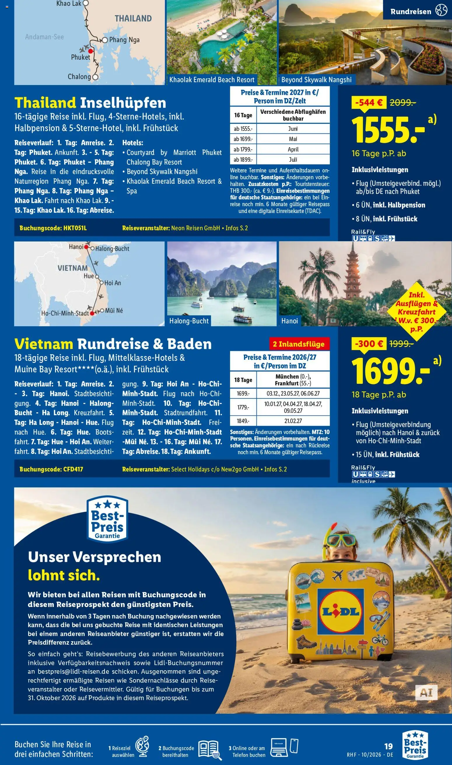 Lidl Reisen Prospekt – gültig ab 30.09.2026 | Seite: 19