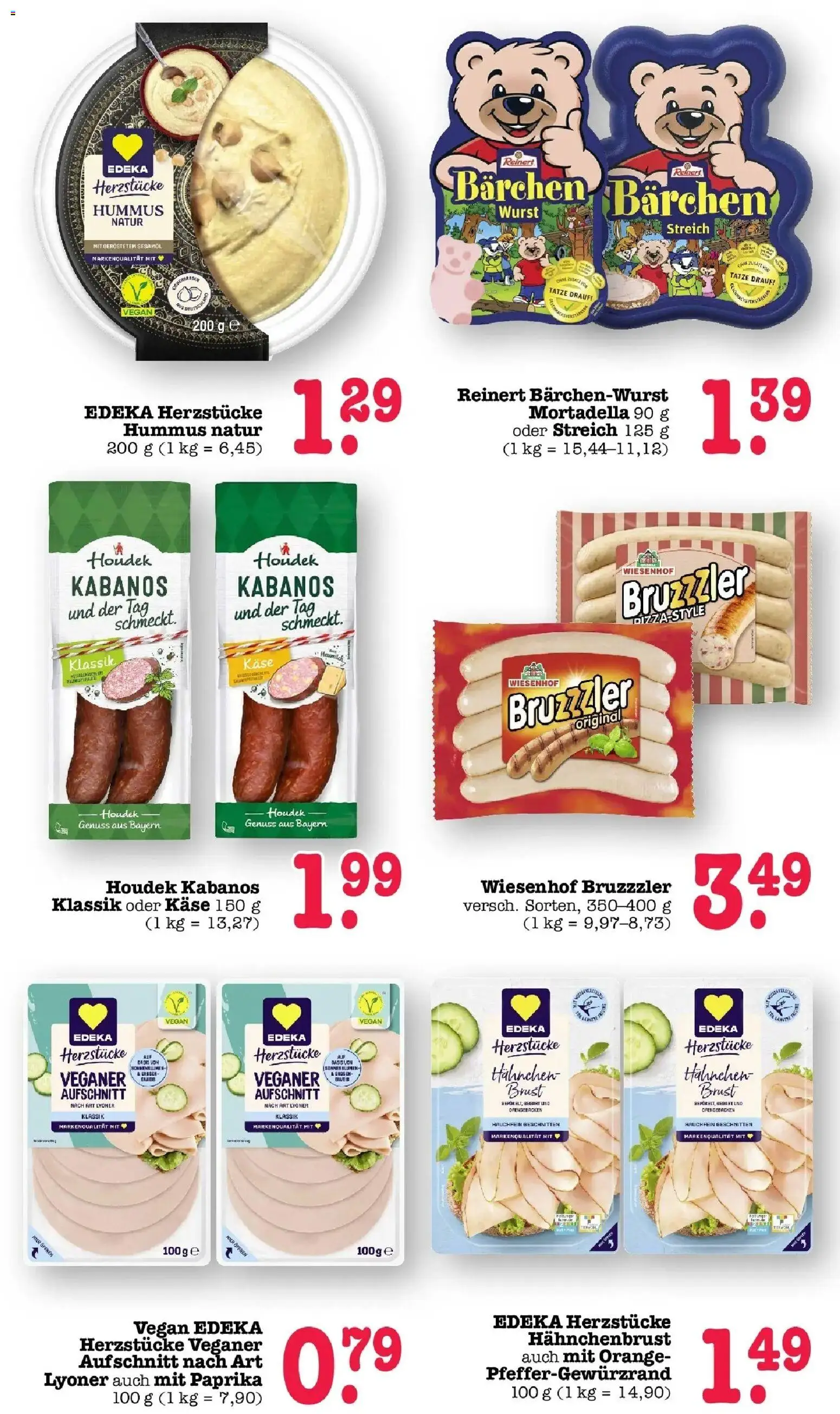 Edeka Prospekt Heidelberg (ab 17.08.2026) » Angebote Online | Seite: 29 | Produkte: Hahnchen, Paprika, Hummus, Hahnchenbrust