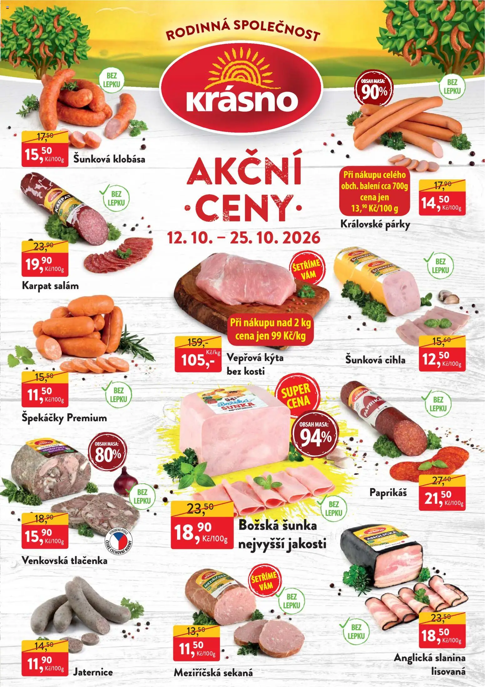 Mp Krasno Pondělí, 12 Října Velké Úspory