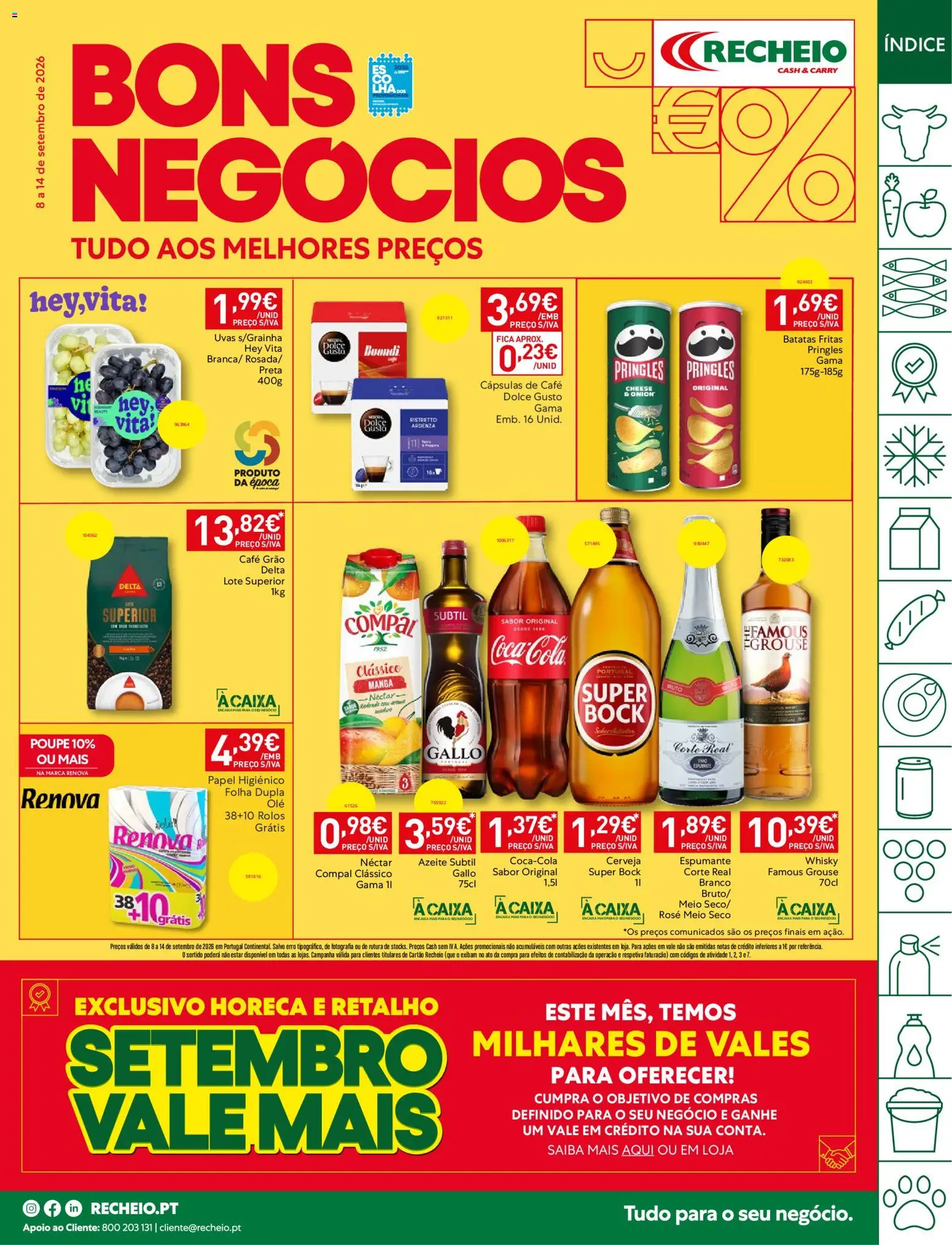 Recheio folheto │ válido de 08/09/2026 | Página: 1
