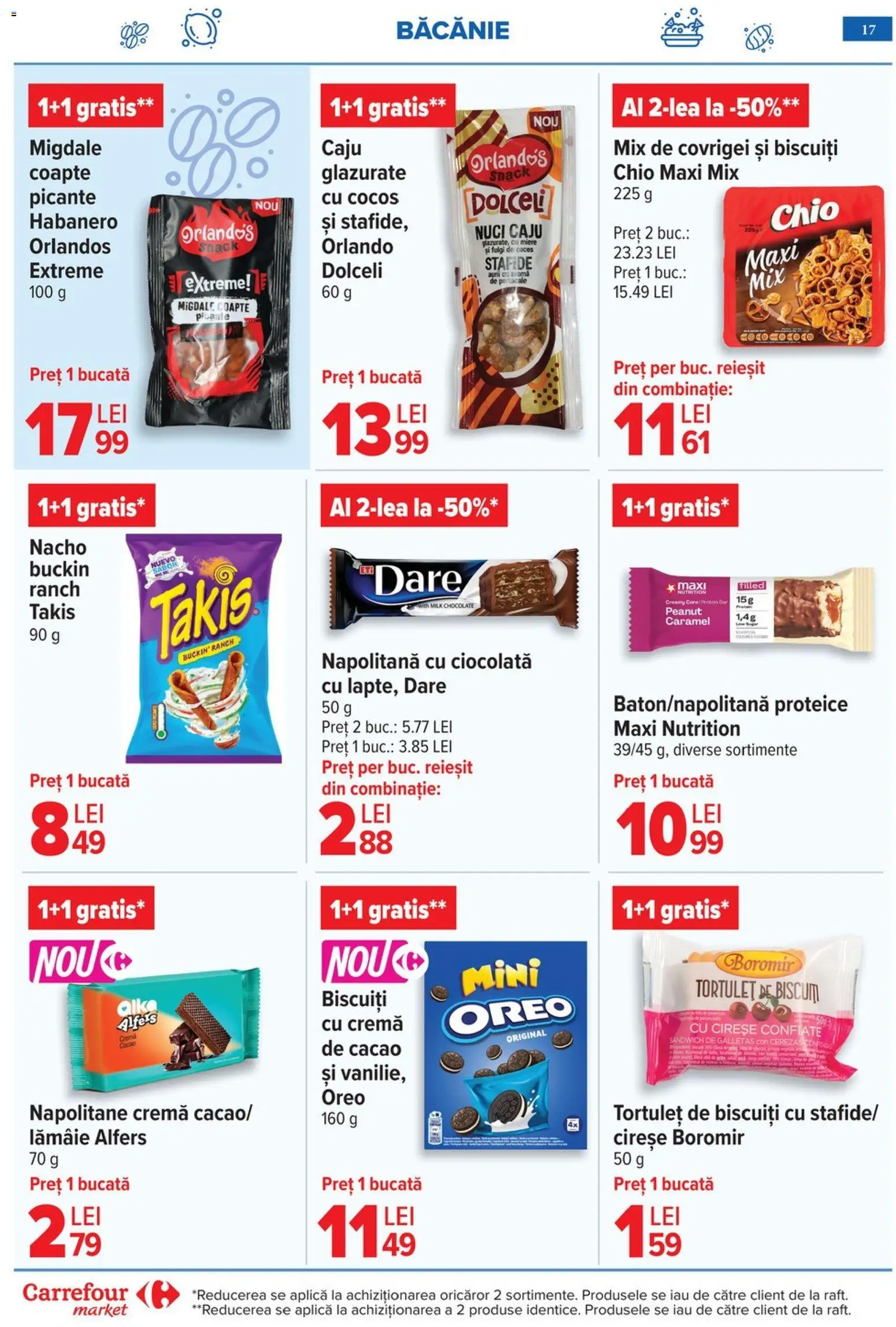 Noul catalog Carrefour – valabil de la 06.05.2026 | Pagină: 20 | Produse: Cremă, Ciocolată, Fulgi, Lămâie