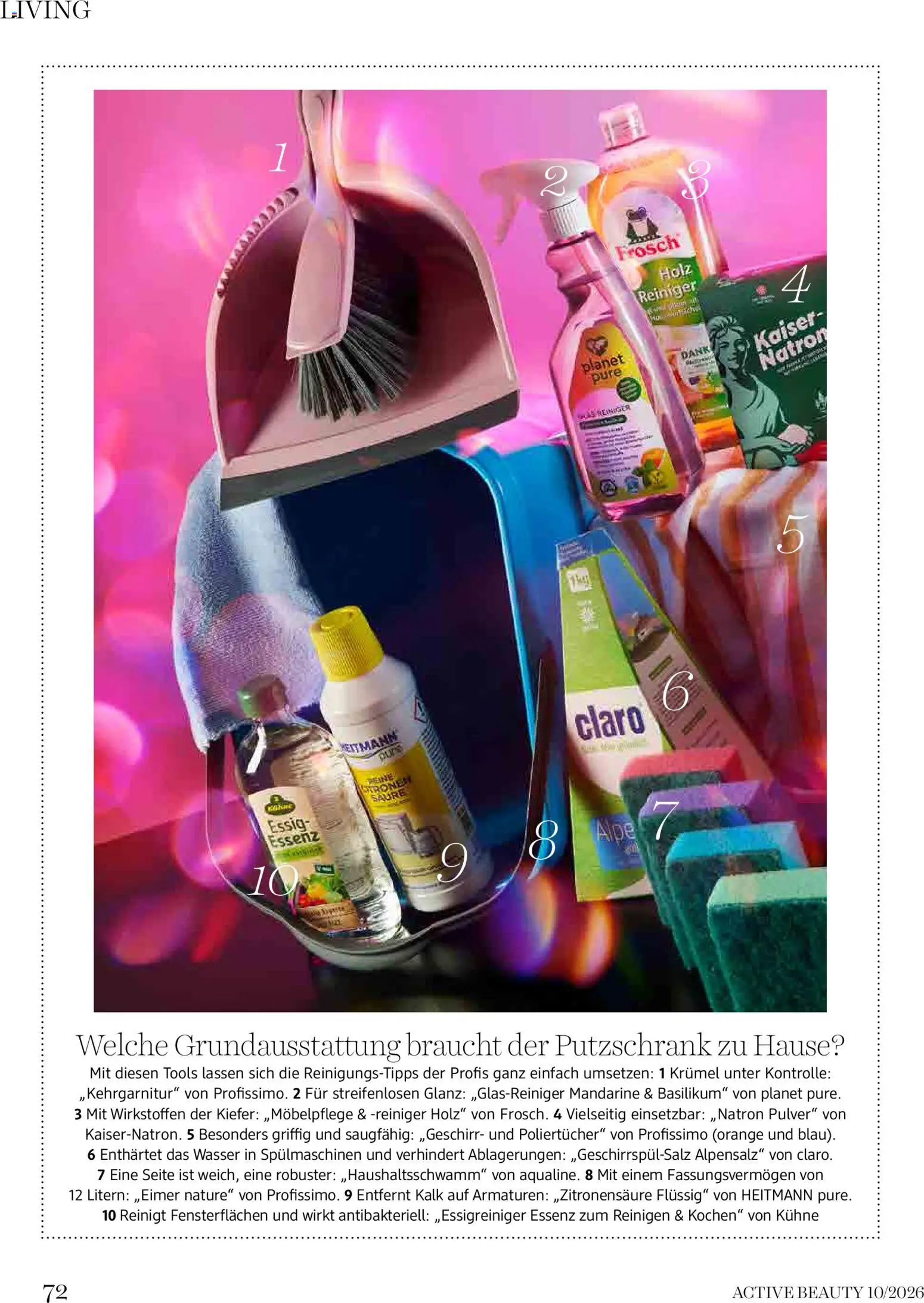 dm drogerie markt Magazin October 2026 gültig ab 01.10.2026 | Seite: 72 | Produkte: Wasser