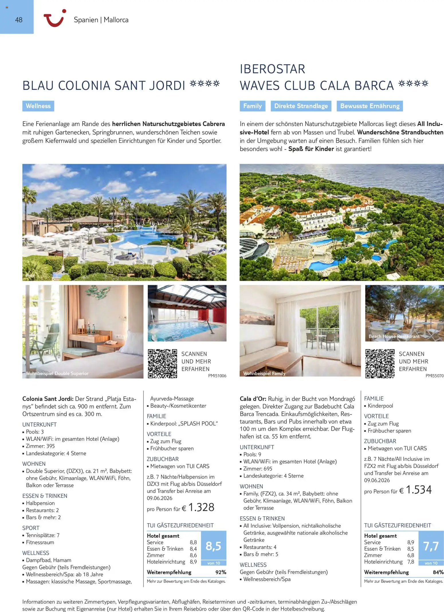 TUI Prospekt Südeuropa & Nordafrika 2026/27 – gültig ab 03.03.2026 | Seite: 48 | Produkte: Babybett