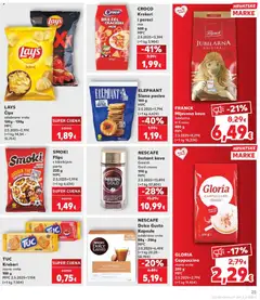 ELEPHANT SlanO pecivo, 180 g - Pregled kataloga iz trgovine Kaufland, vrijedi od 30.09.2026 | Stranica: 25 | Proizvodi: Espresso, Instant kava, Mljevena kava, Dolce Gusto