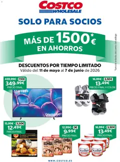 Vista previa Costco catálogo válido desde el 11.05.2026