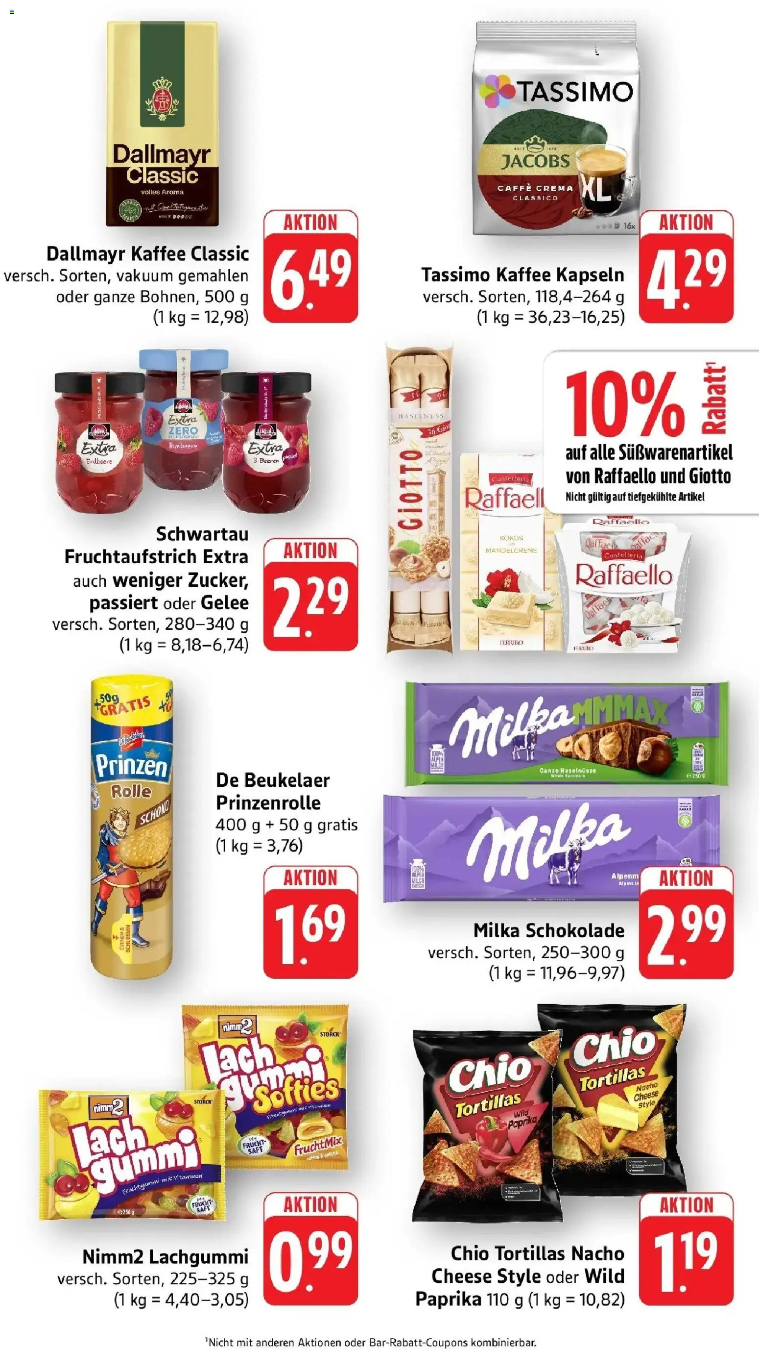 nah & gut Prospekt Gengenbach – gültig ab 20.07.2026 | Seite: 5 | Produkte: Milka, Paprika, Himbeere, Chio tortillas