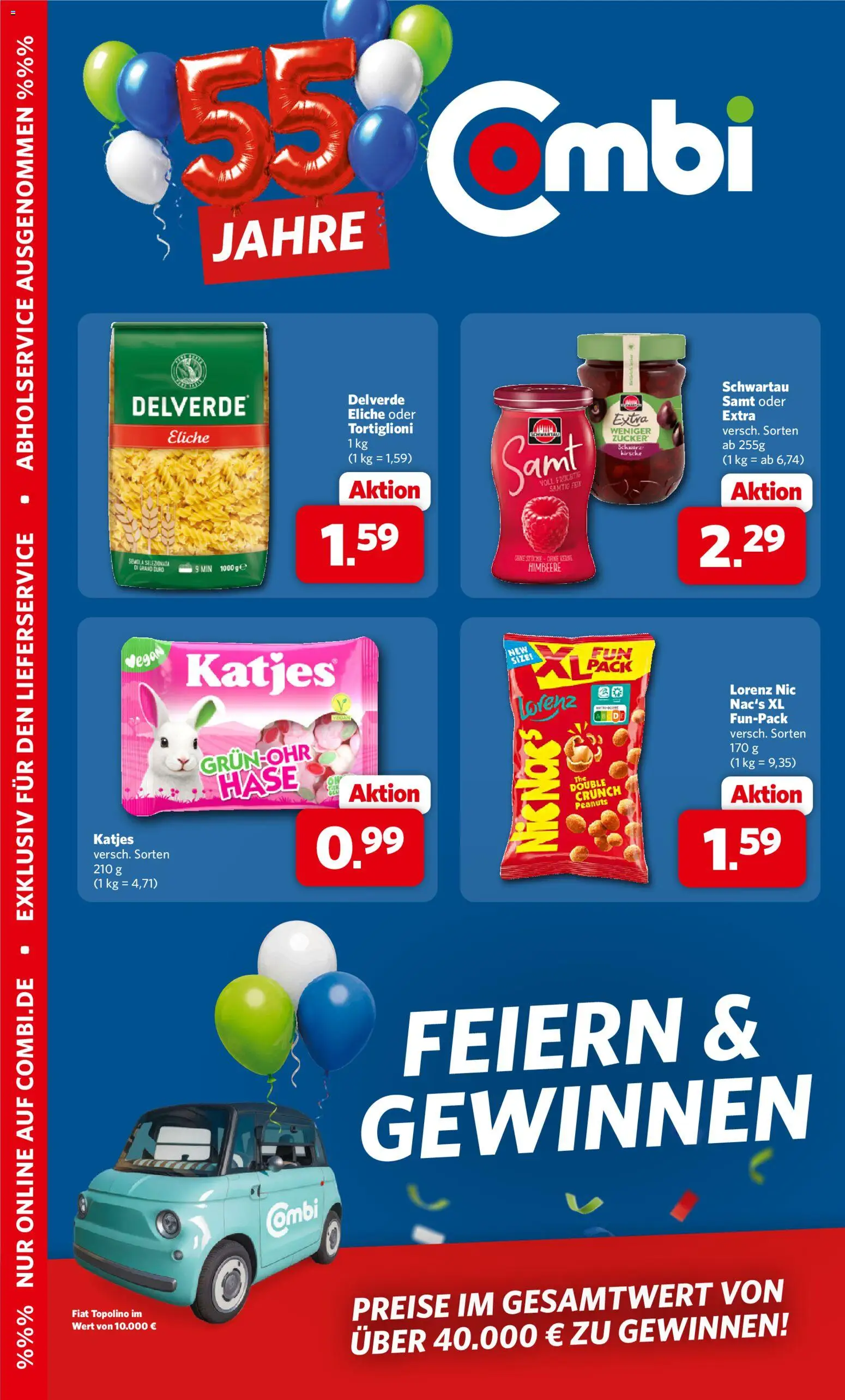 Combi Prospekt – gültig ab 07.09.2026 | Seite: 30 | Produkte: Katjes, Himbeere