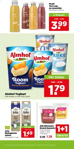 PLUS Vers sap en smoothie, Alle flessen à 500 ml - Voorbeeld van een folder van Plus, geldig van 22-07-2026 | Pagina: 13