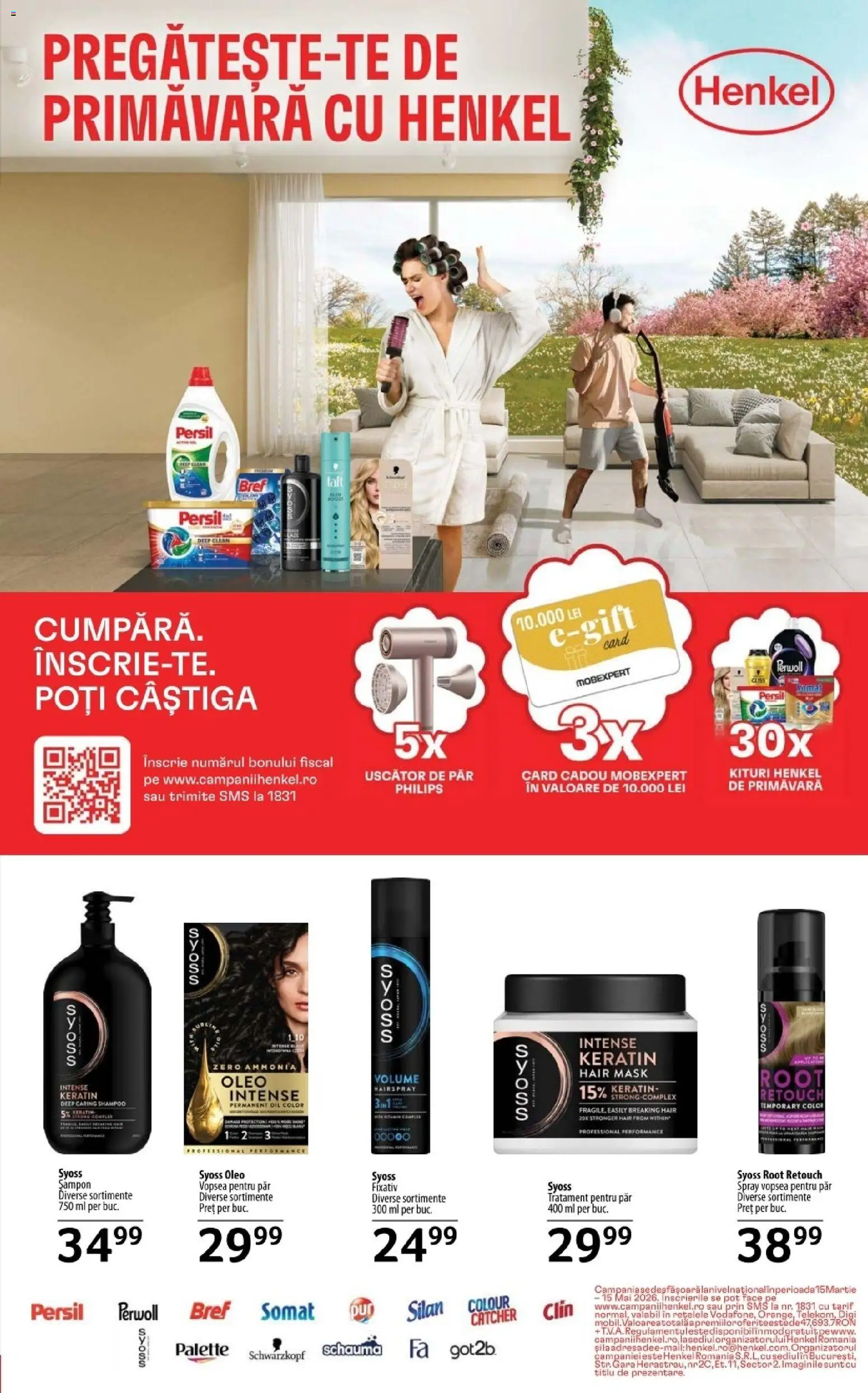 Noul catalog Selgros – valabil de la 03.04.2026 | Pagină: 33 | Produse: Enginar, Tratament pentru păr, Uscător, Uscător De Păr