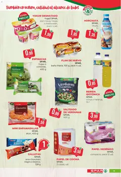 Vista previa Spar folleto válido desde el 21/08/2026 | Página: 18 | Productos: Papel higienico, Fresas, Chocolate blanco, Bebida isotónica
