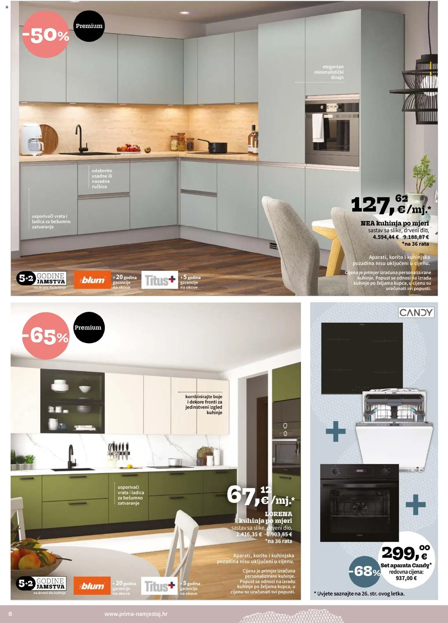 Prima katalog | vrijedi od 01.10.2026 | Stranica: 6 | Proizvodi: Vrata, Kuhinja