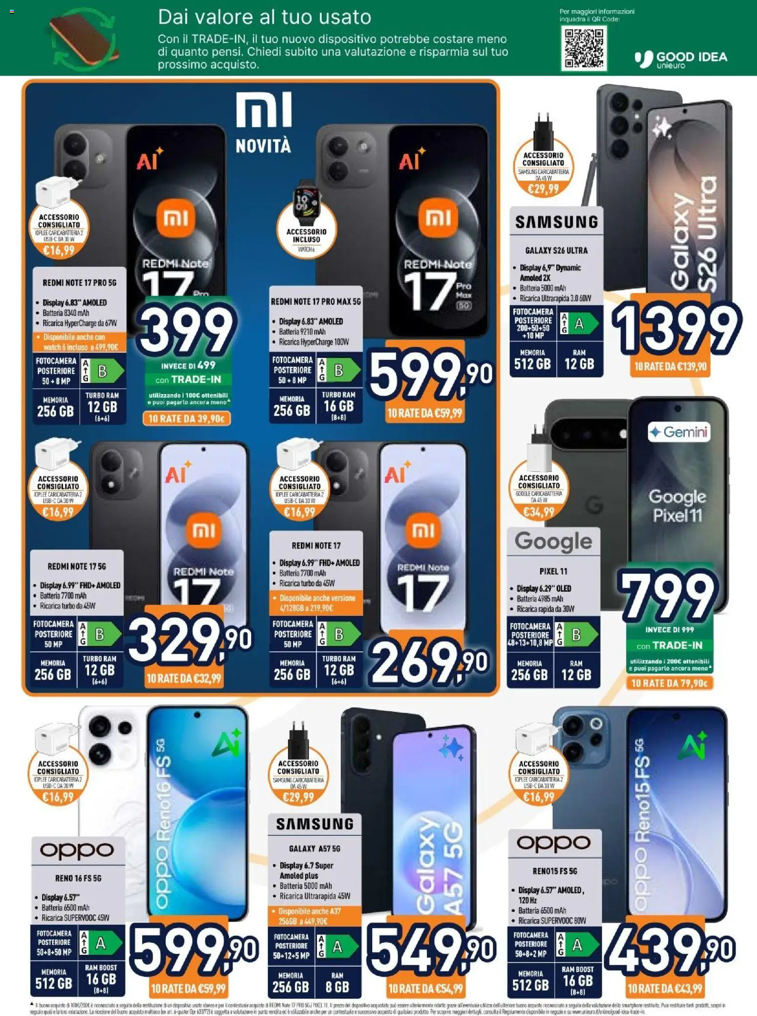 Volantino Unieuro del 18/09/2026 | Pagina: 20