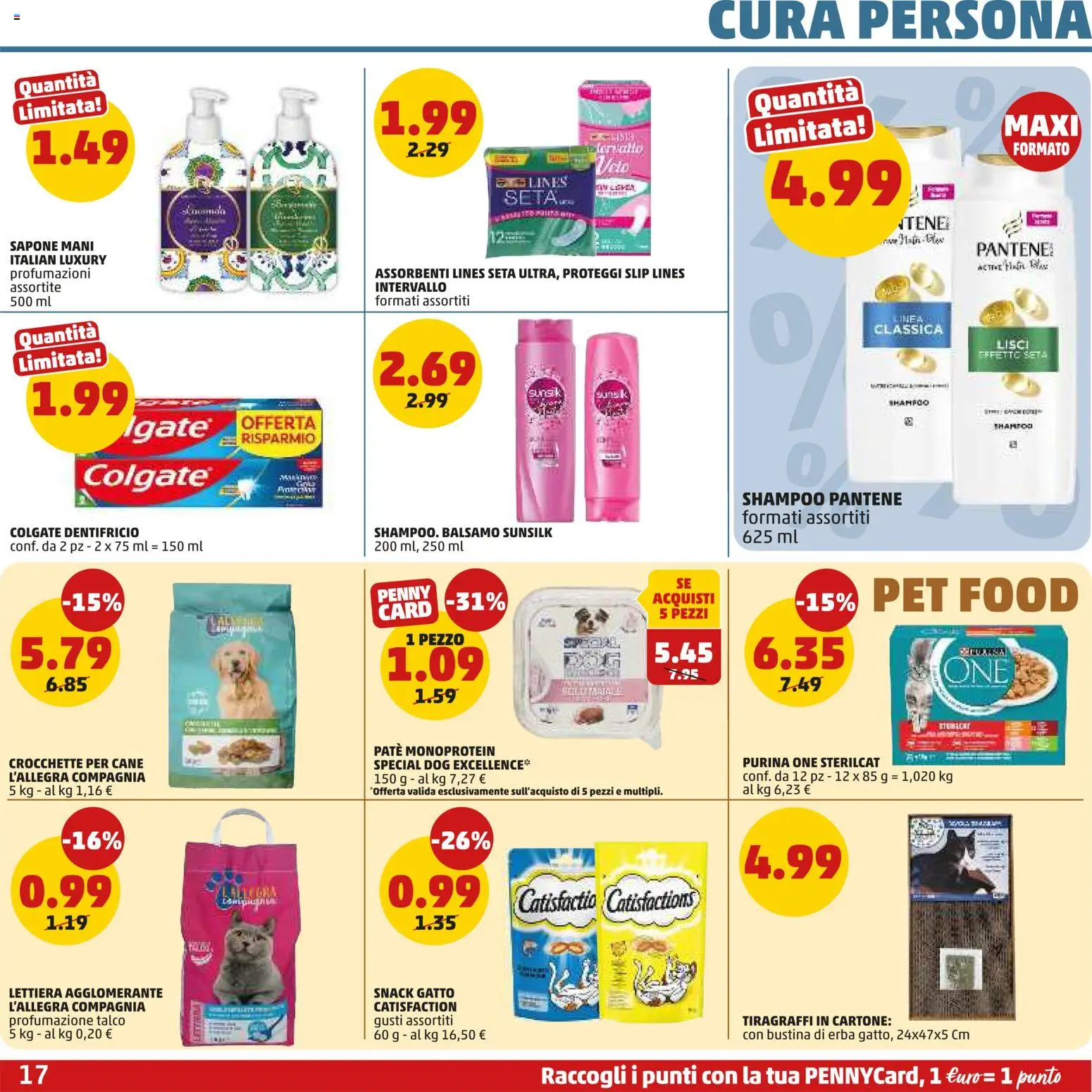 Volantino PENNY del 13/08/2026 | Pagina: 17 | Prodotti: Paté, Slip, Tiragraffi, Assorbenti