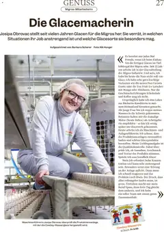 Migros aktionen Magazin ab 10.06.2026 gültig | Seite: 27 | Produkte: Glace, Kaffee, Schokolade, Mango